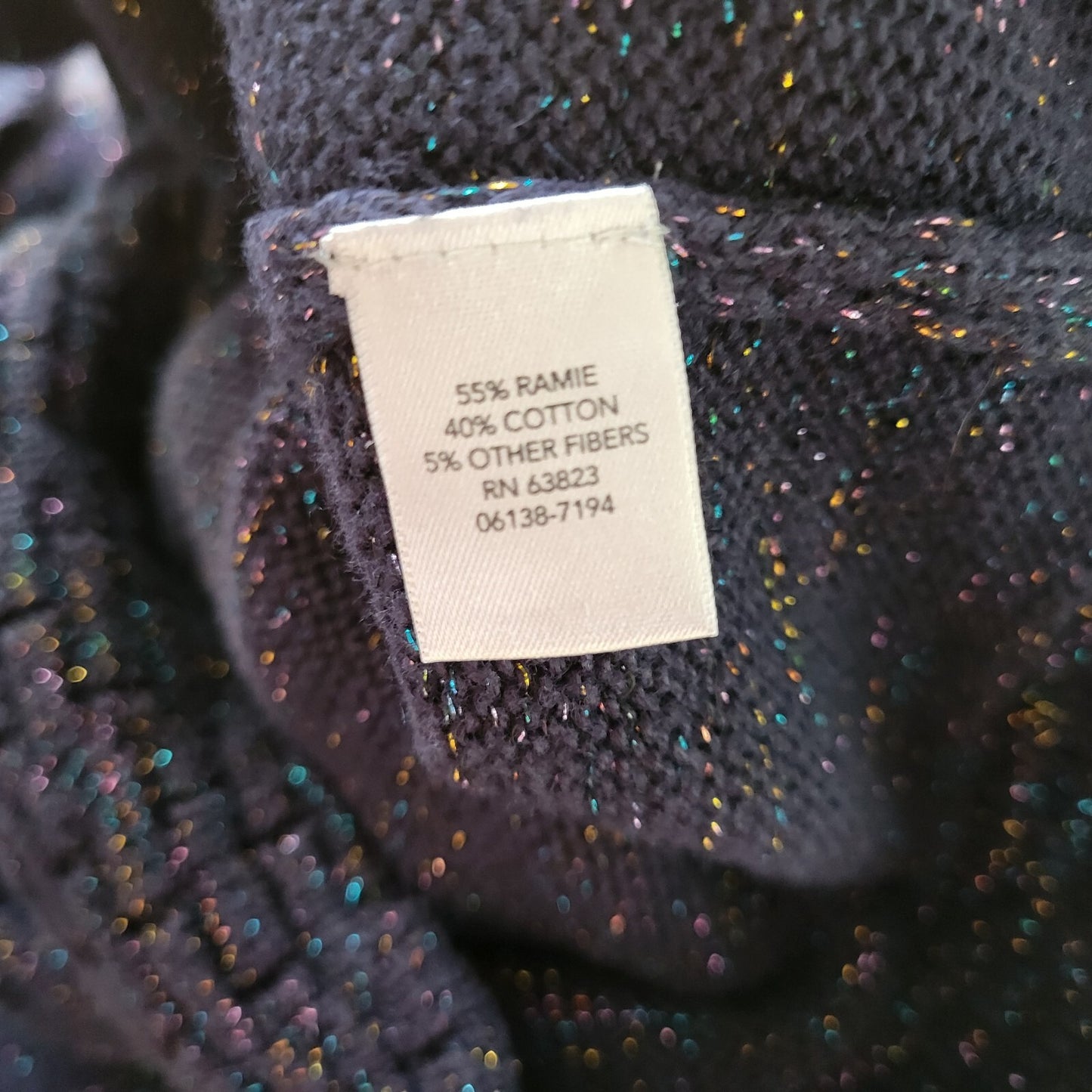 CJ Banks Womens Sweater 2X Plus Cardigan Blue Office Casual Cotton Blend