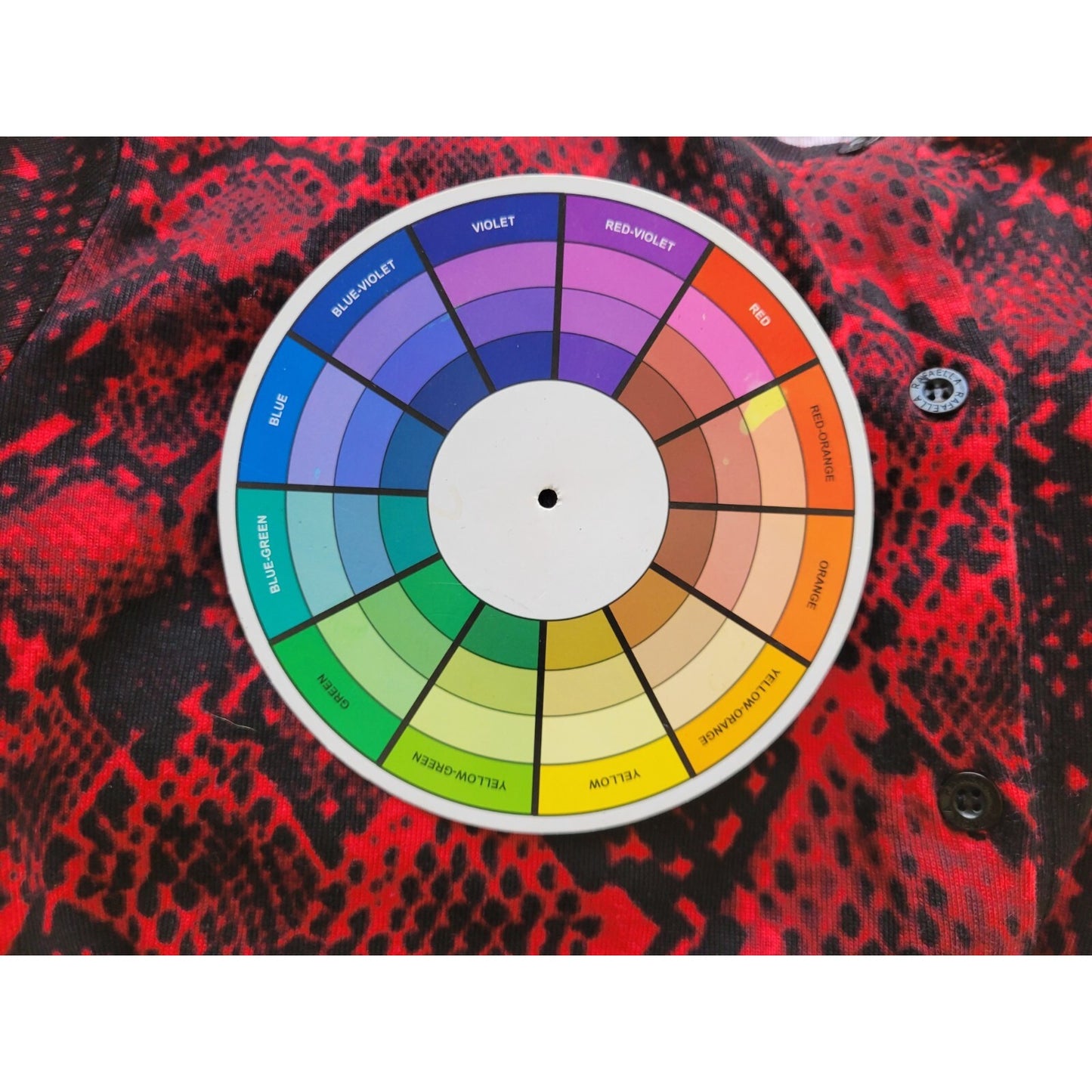 Rafaella Womens Top 1X Plus Cardigan Button Up Red Animal Print Cotton Comfy