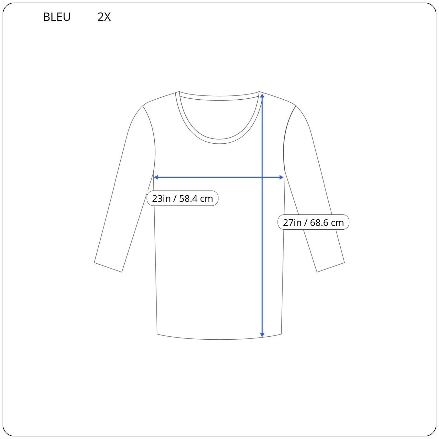 BLEU Womens Top 2X Plus 3/4 Sleeves Green Geometric Sublimation Studded Casual