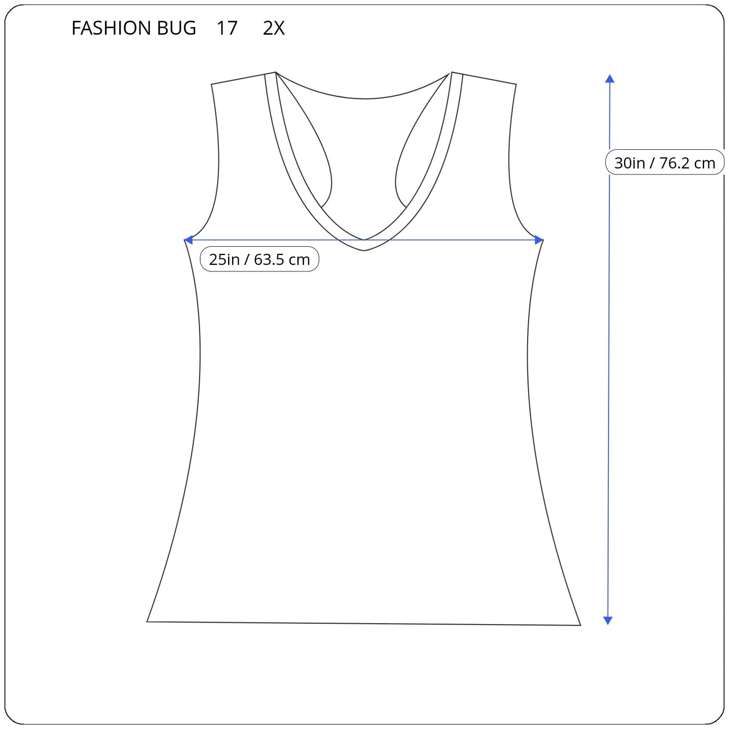 Fashion Bug Womens Swing Top 2X Pink Gray Watercolor Sleeveless Blouse WAT16E
