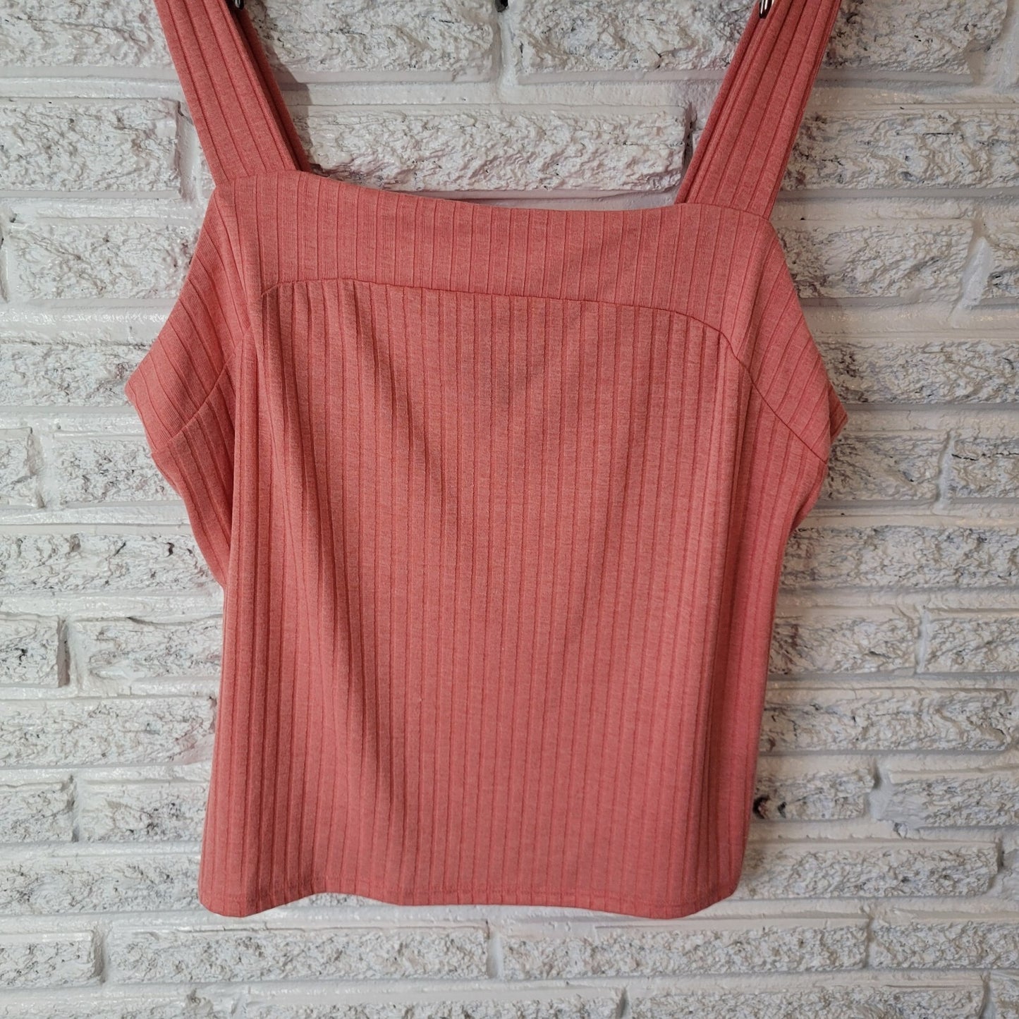 Apt 9 Womens Top Extra Large Swing Tank Knit Pink Lightweight Poly Blend Comfy