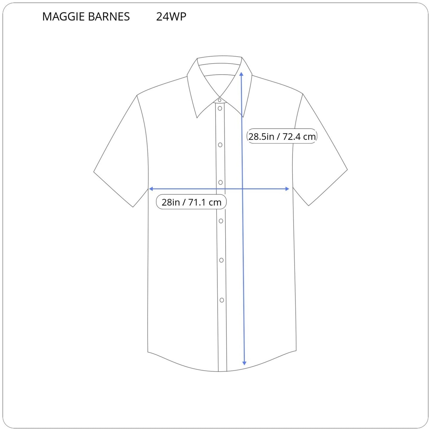 Maggie Barnes Womens Shirt 24WP Plus Short Sleeve Beige Abstract Linen Rayon