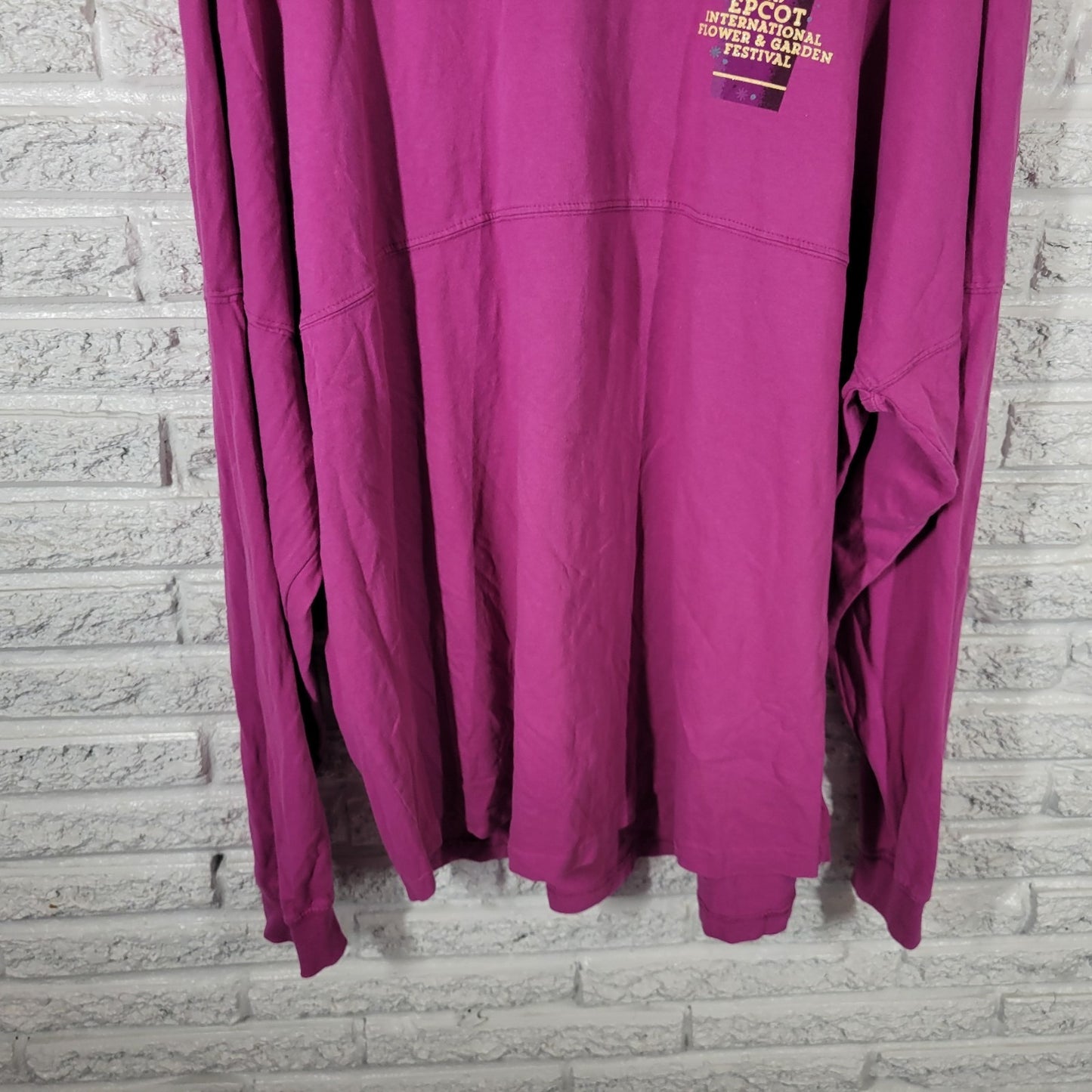 Disney Parks 2019 Epcot Flower Garden Festival XXL Sweatshirt Purple  Souvenir