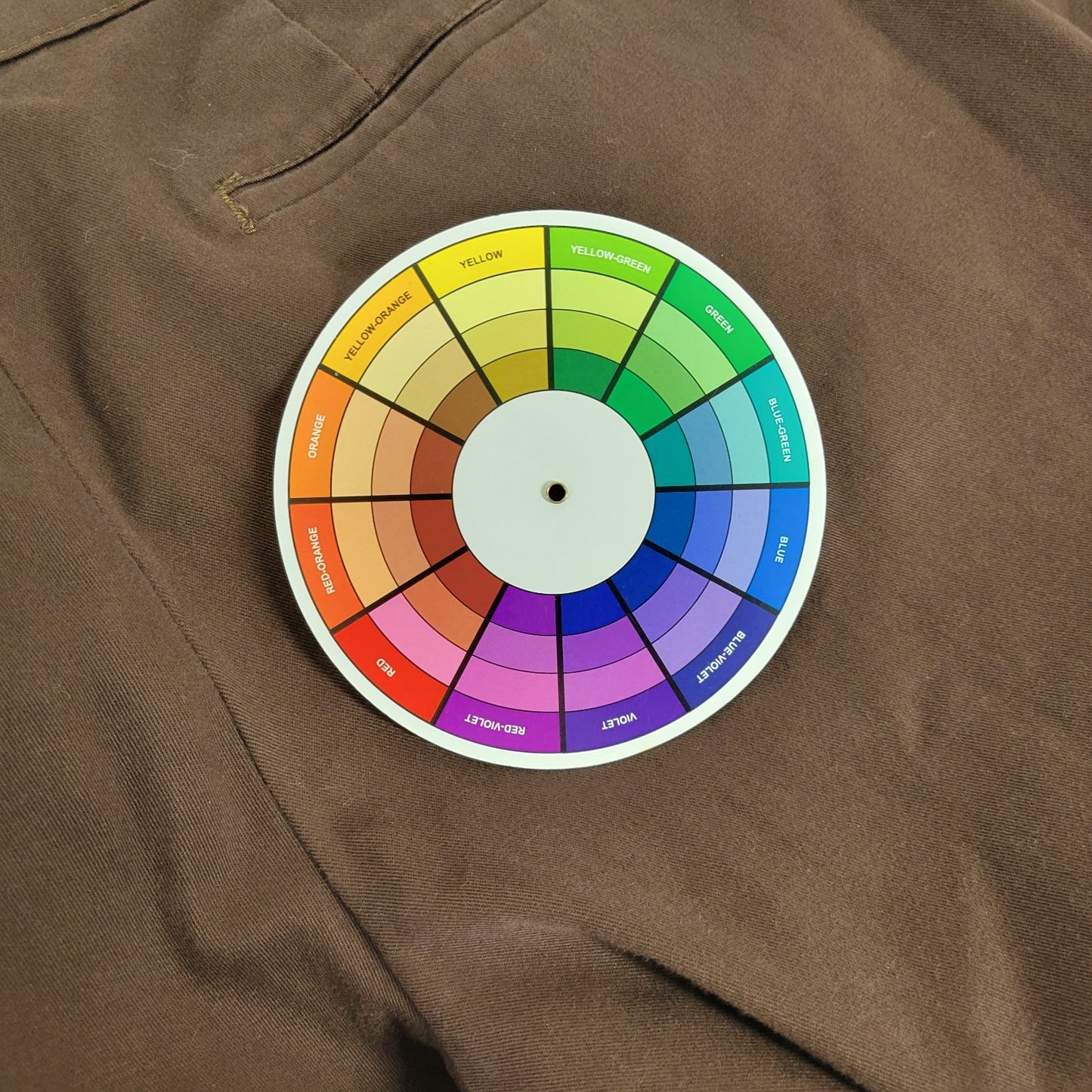 Lee Womens Pants 16S Petite 16P Relaxed Fit at Waist Brown Straight Leg Zip Fly