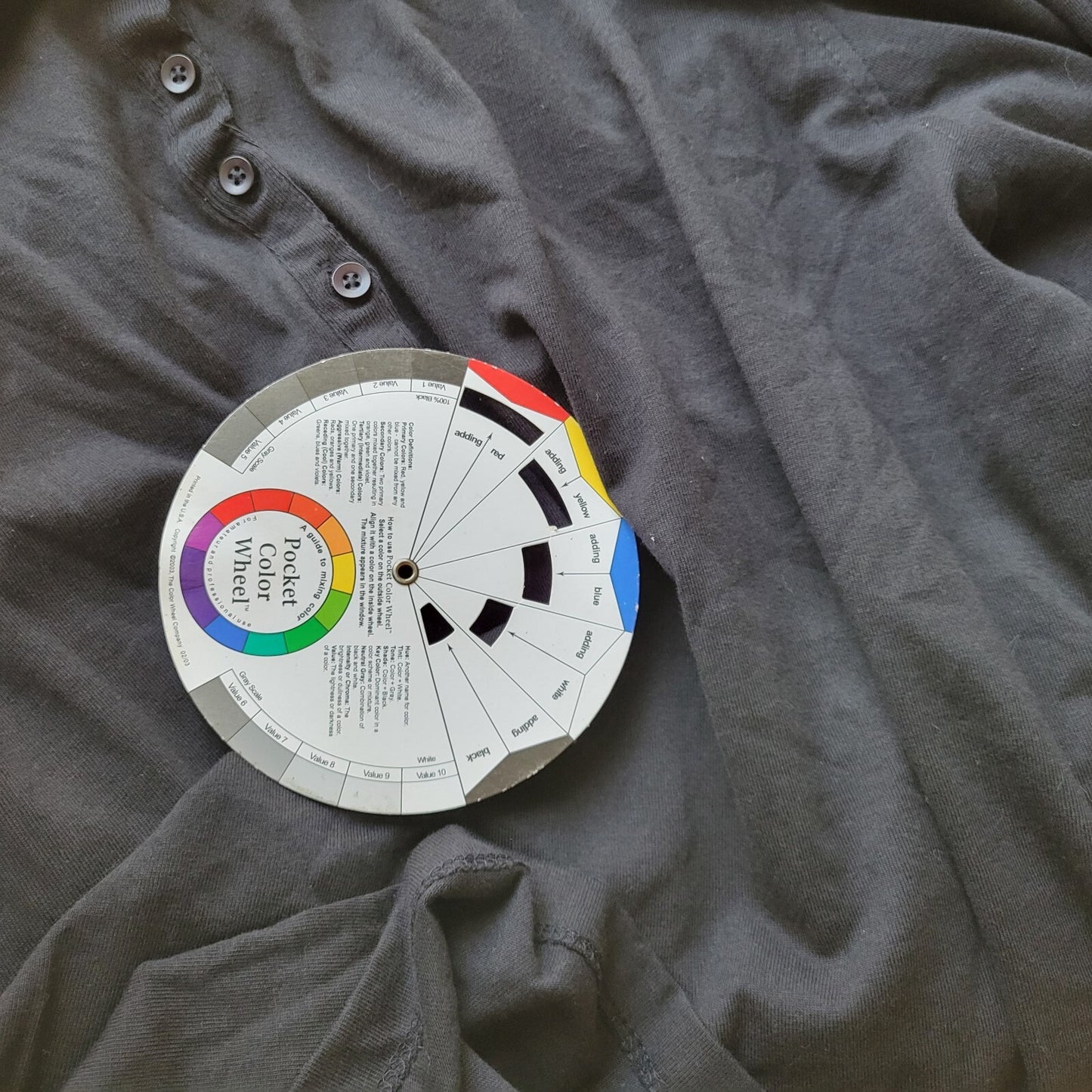 Roamans Womens Top 2X Plus Polo Long Sleeve Black Cotton Collar Casual Comfy