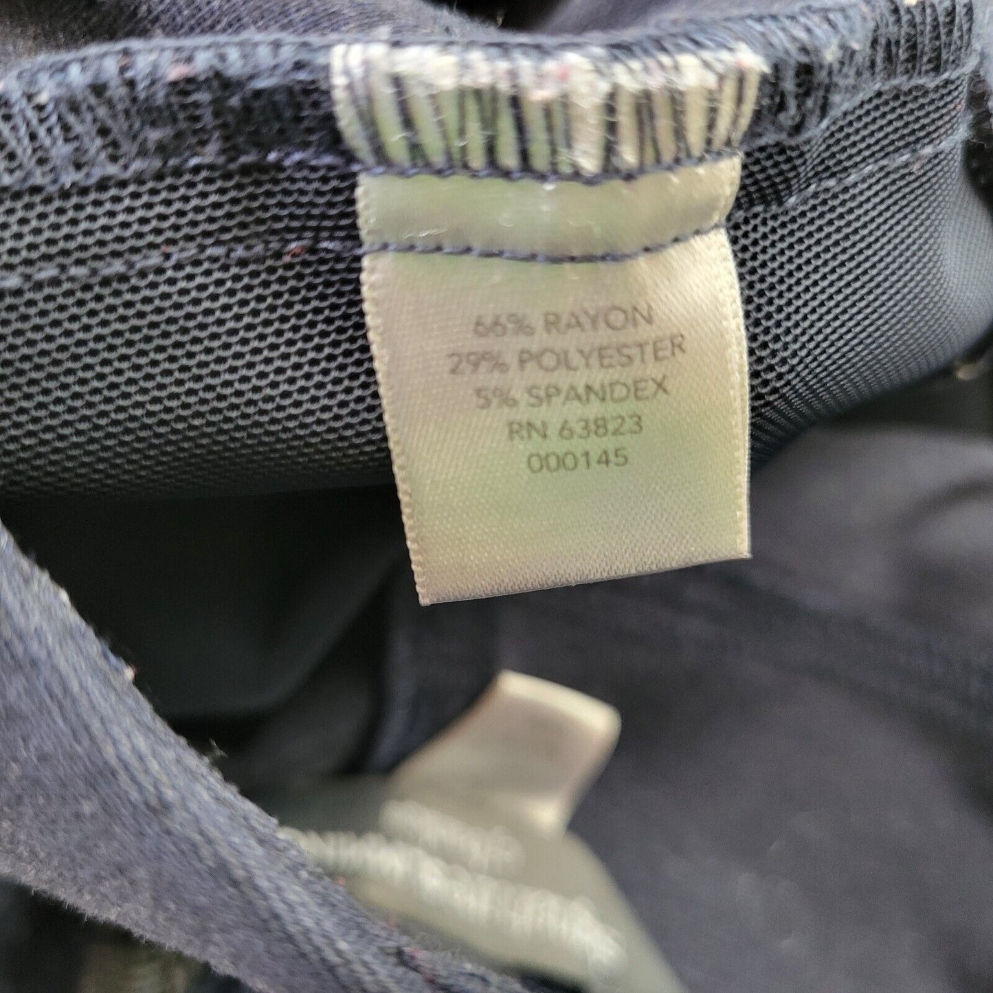 CJ Banks Women Pants 1X Plus Capri Pull On Blue Comfy Signature Slimming Tapered