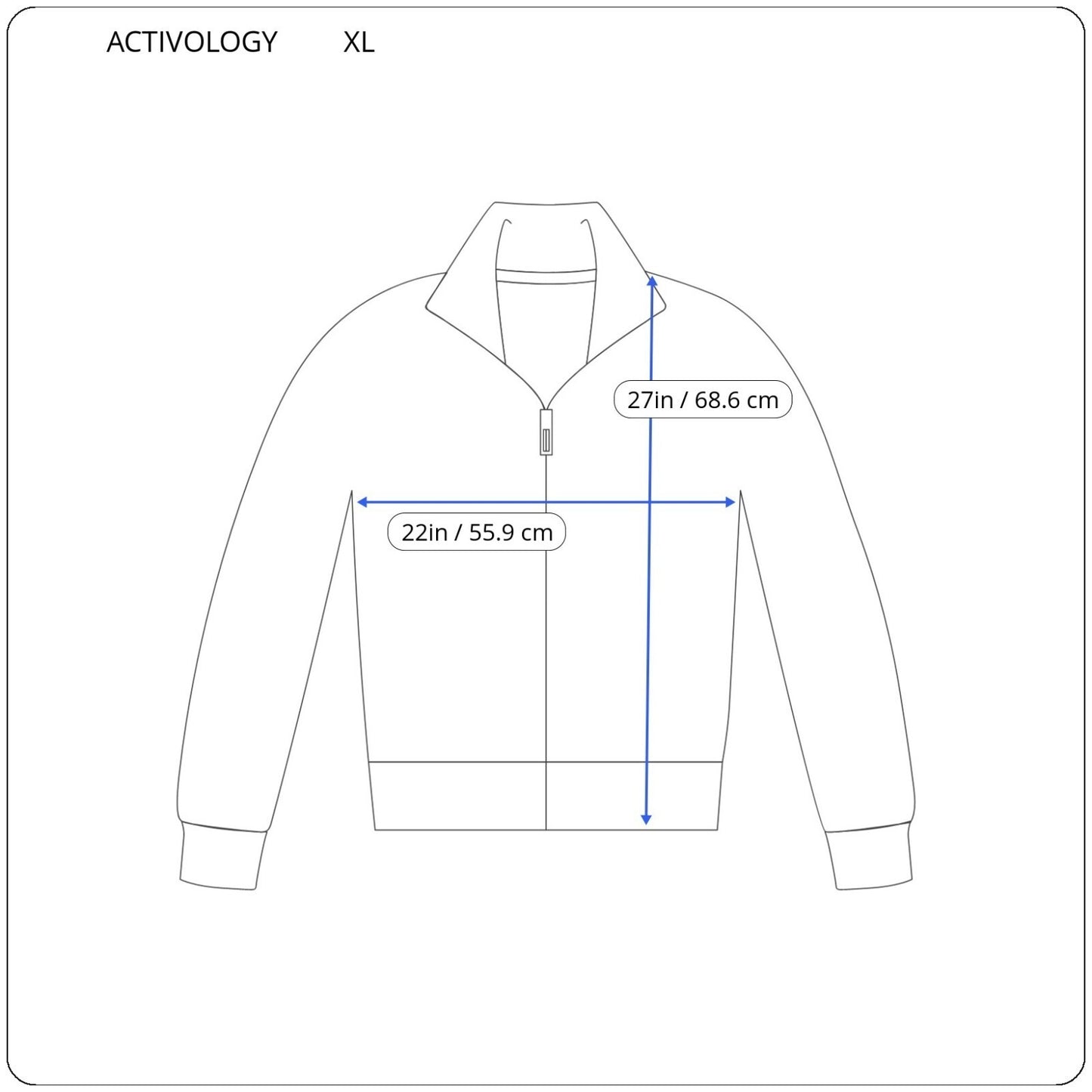 Activology Women Jacket Extra Large Black Animal Print  Zip Lightweight Lined