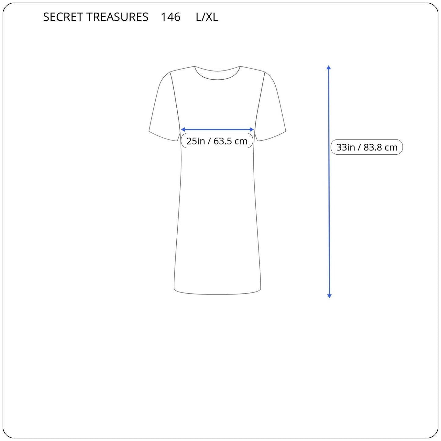 Secret Treasures Womens Pajama Top L XL Gown Wake Me When Its Friday Gray Lounge