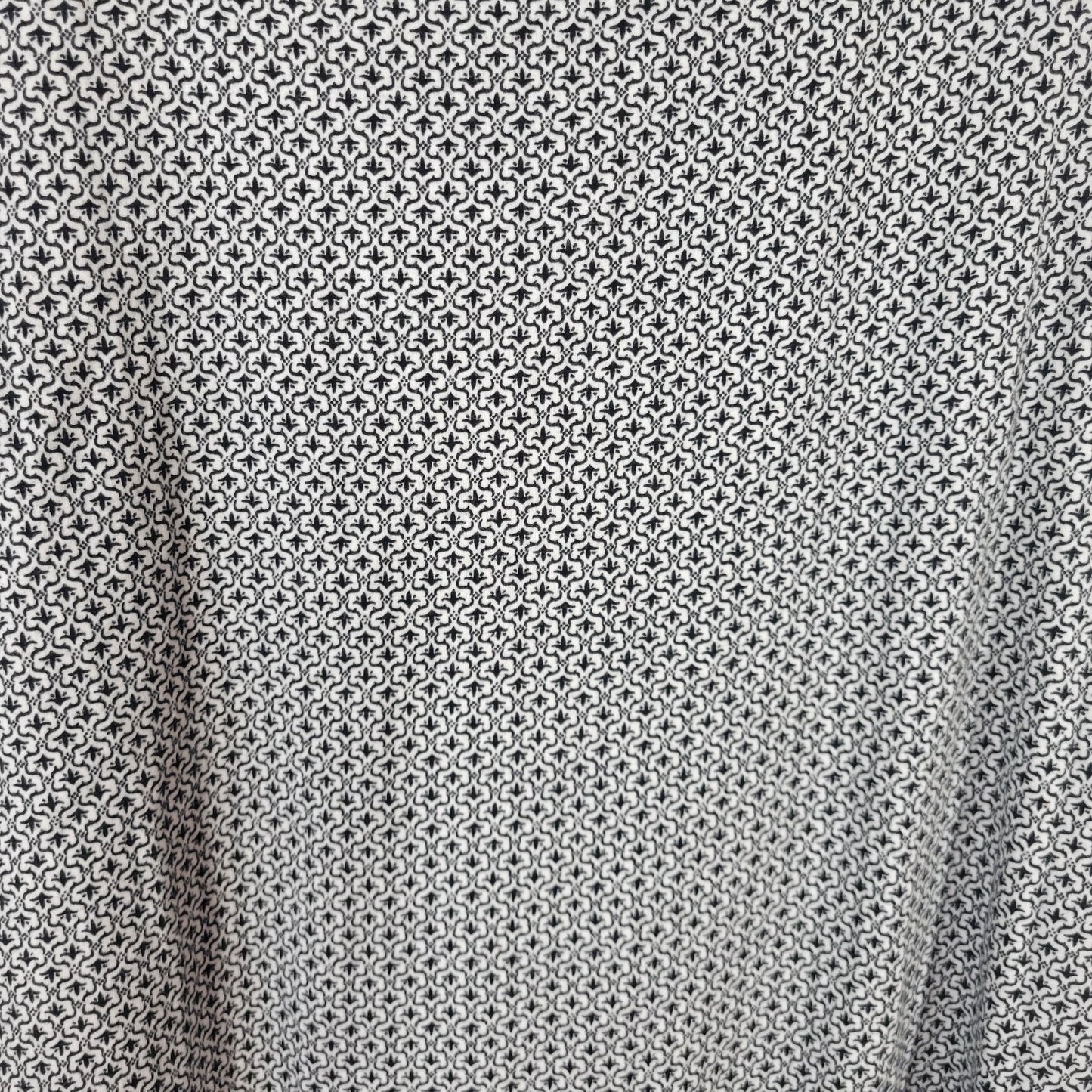 Croft Barrow Womens Top XXL Plus Tank Classic Black Geometric Cotton Lightweight