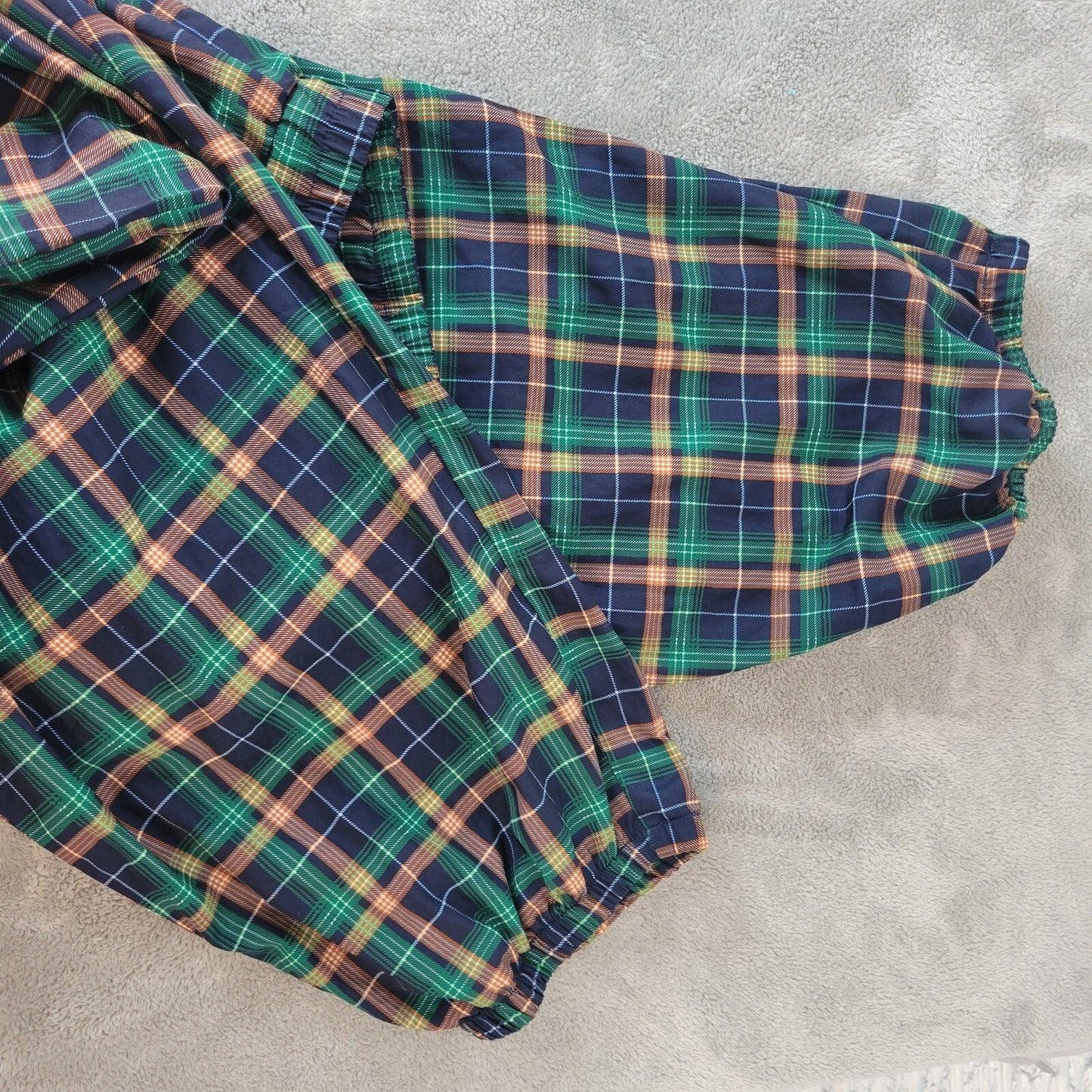 Shein Womens Pajama Pants 5XL Plus Green Red Plaid Pockets Polyester Lightweight