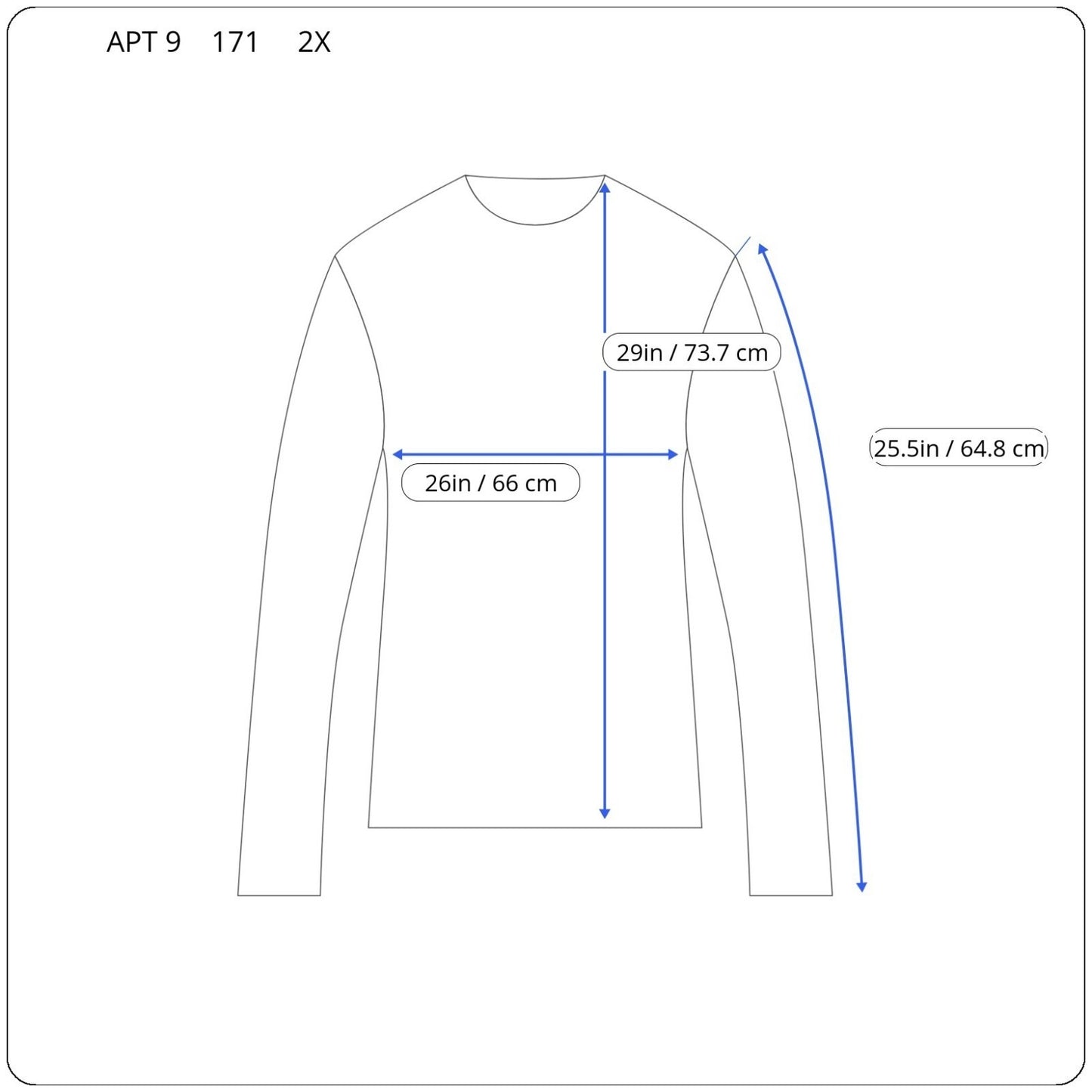 Apt 9 Womens Top 2X Plus Long Sleeve Gray Stripe Sheer Rayon Blend Casual Knit