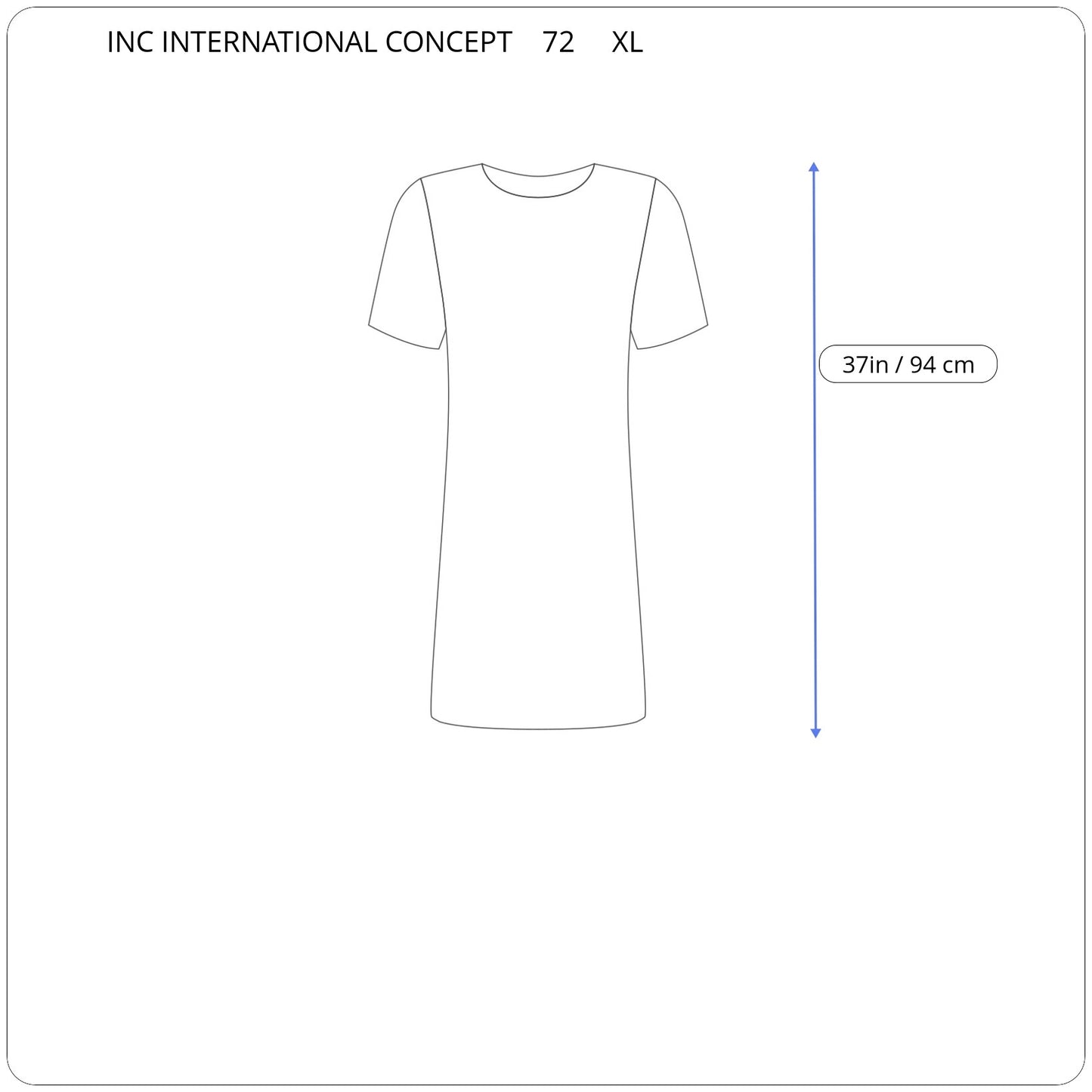 INC International Concepts Women XL Mini Dress Pink Yellow Batwing GEO43E