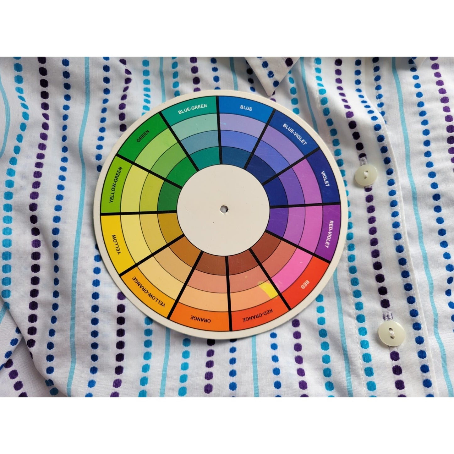 Westbound Womens Top Extra Large Long Sleeve Wrinkle Free Casual Blue Dot Stripe