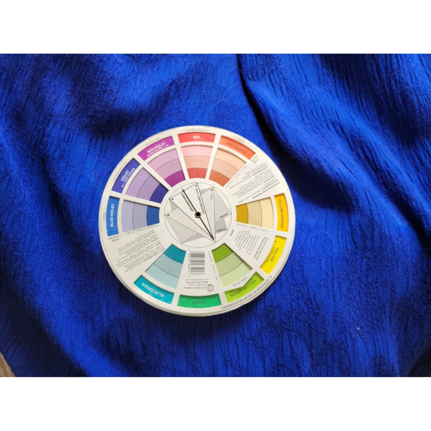 Connected Women Top 18W Plus Short Sleeve Blue Rayon Pullover Shark Bite Career