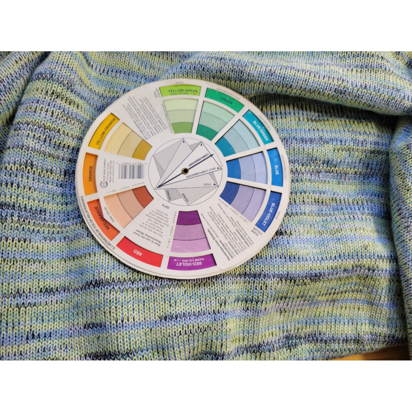 Liz Claiborne Womens Sweater Extra Large Dolman Sleeve Acrylic Casual Green Blue