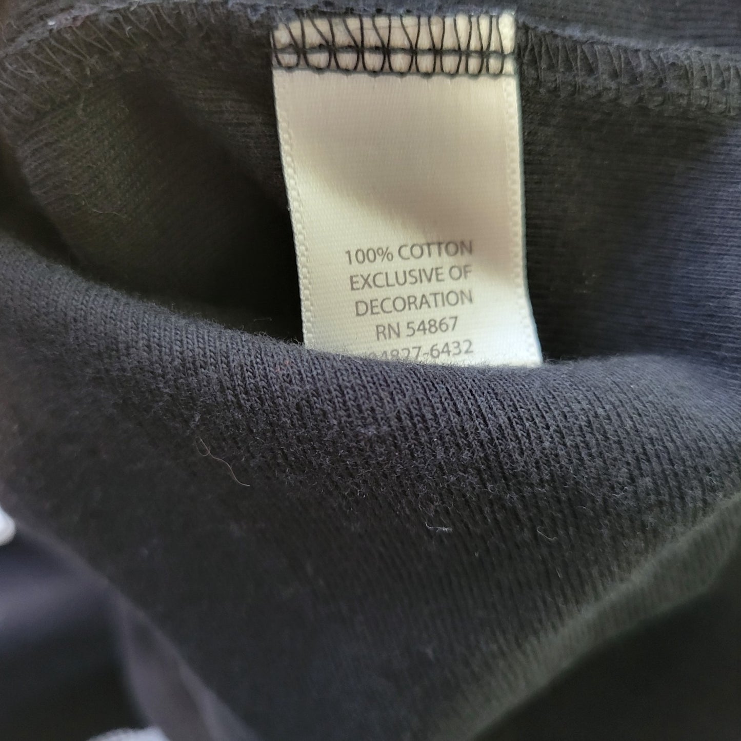 CJ Banks Womens Top 1X Plus 3/4 Sleeve Black Square Neck Cotton Lace Trim Comfy