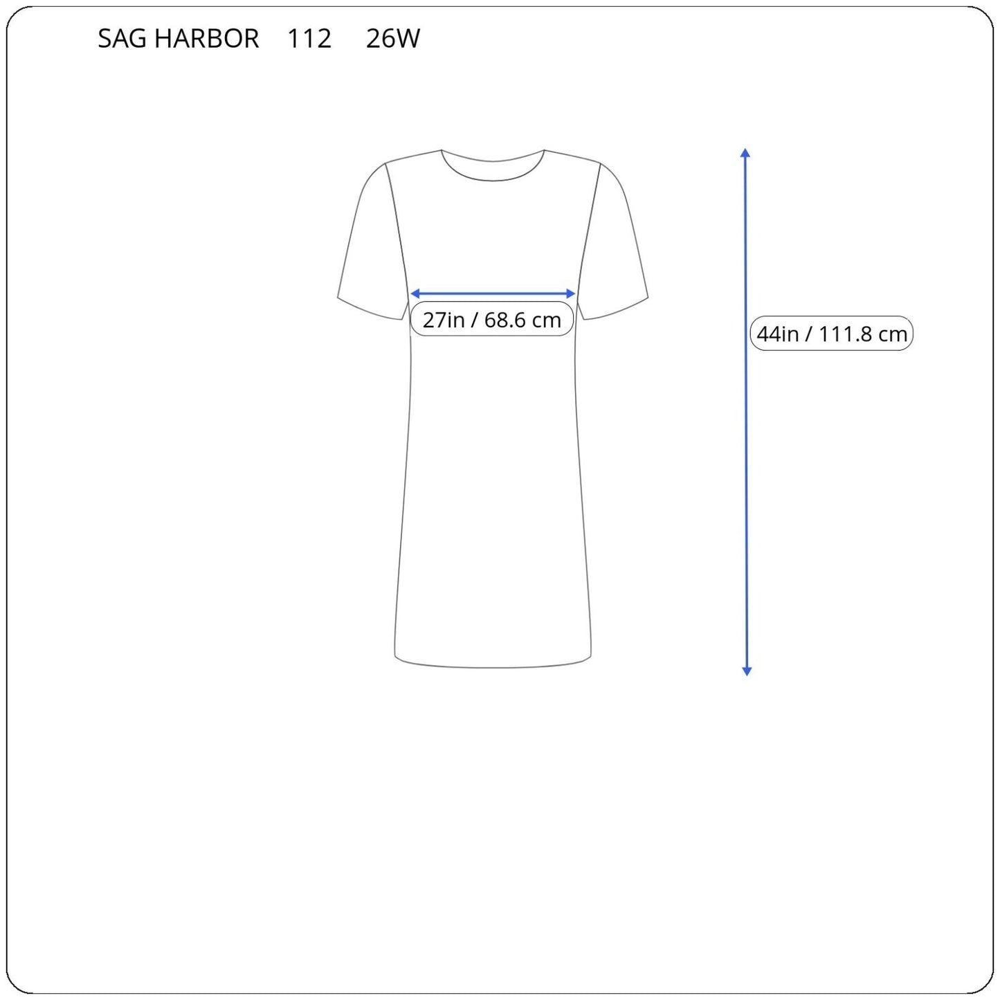 Sag Harbor Women's 26W Plus Size Dress Brown Geometric Square Neck GEO179E