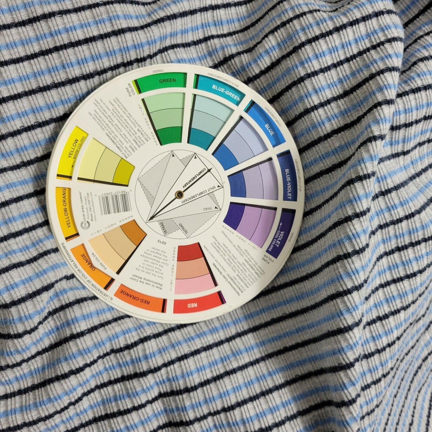 Bobbie Brooks Women Top 22 24 Plus Long Sleeve Pullover Blue Stripe Heavy Knit