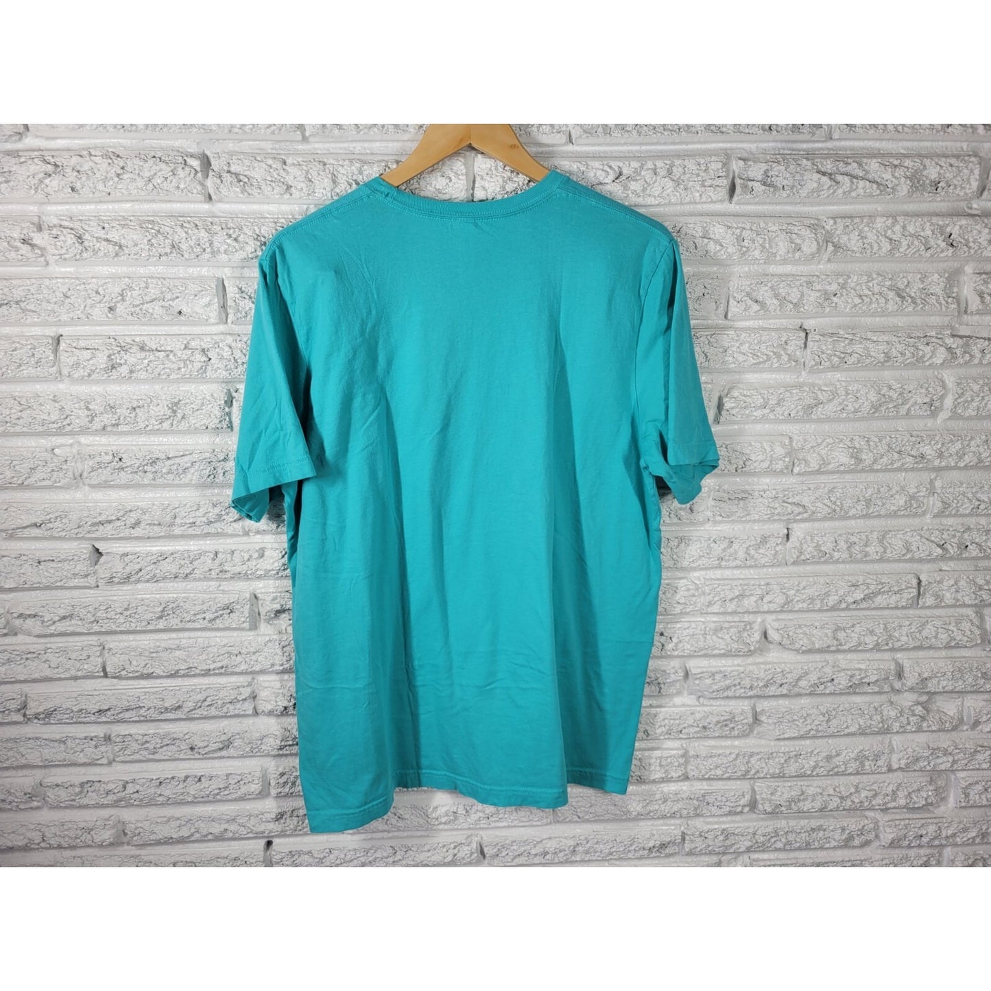 Bella Canvas Womens Top Extra Large XL Tee Short Sleeve Driveway Drinker Blue