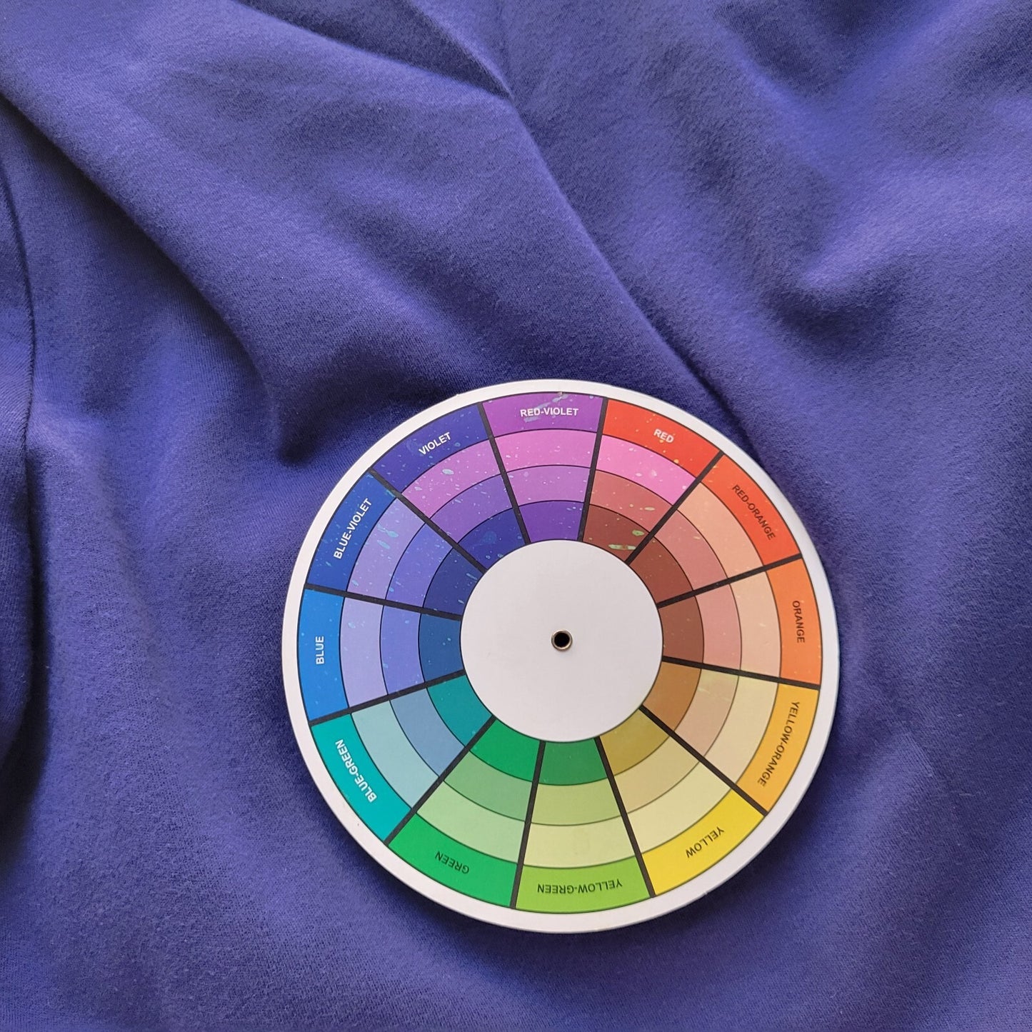 Carole Little Womens Top 1X Plus 3/4 Sleeve Blue Cotton Casual Deco Buttons