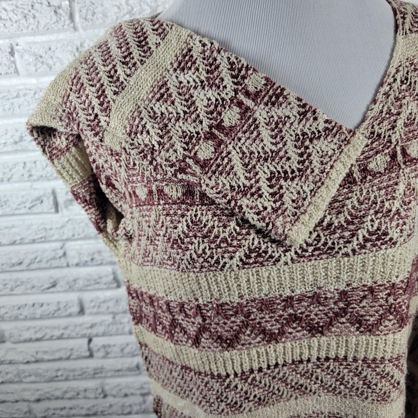 Knox Rose Womens Sweater Extra Large Long Sleeve Purple Lightweight Side Ties