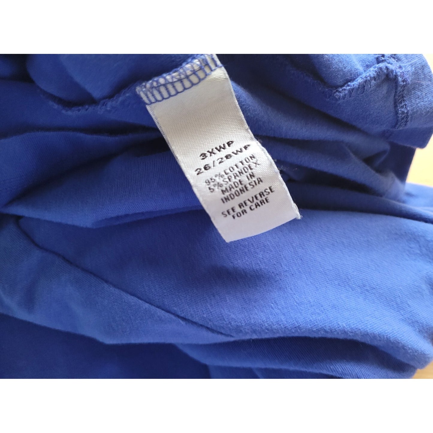 Catherines Suprema Womens Top 3XWP Plus Petite 3/4 Sleeve Pullover Short Sleeve