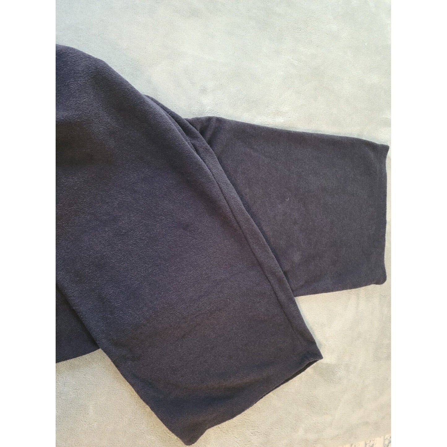 Cato Womens Sweatpants 26W 28W Pull On Blue Polyester Elastic Waist Drawstring