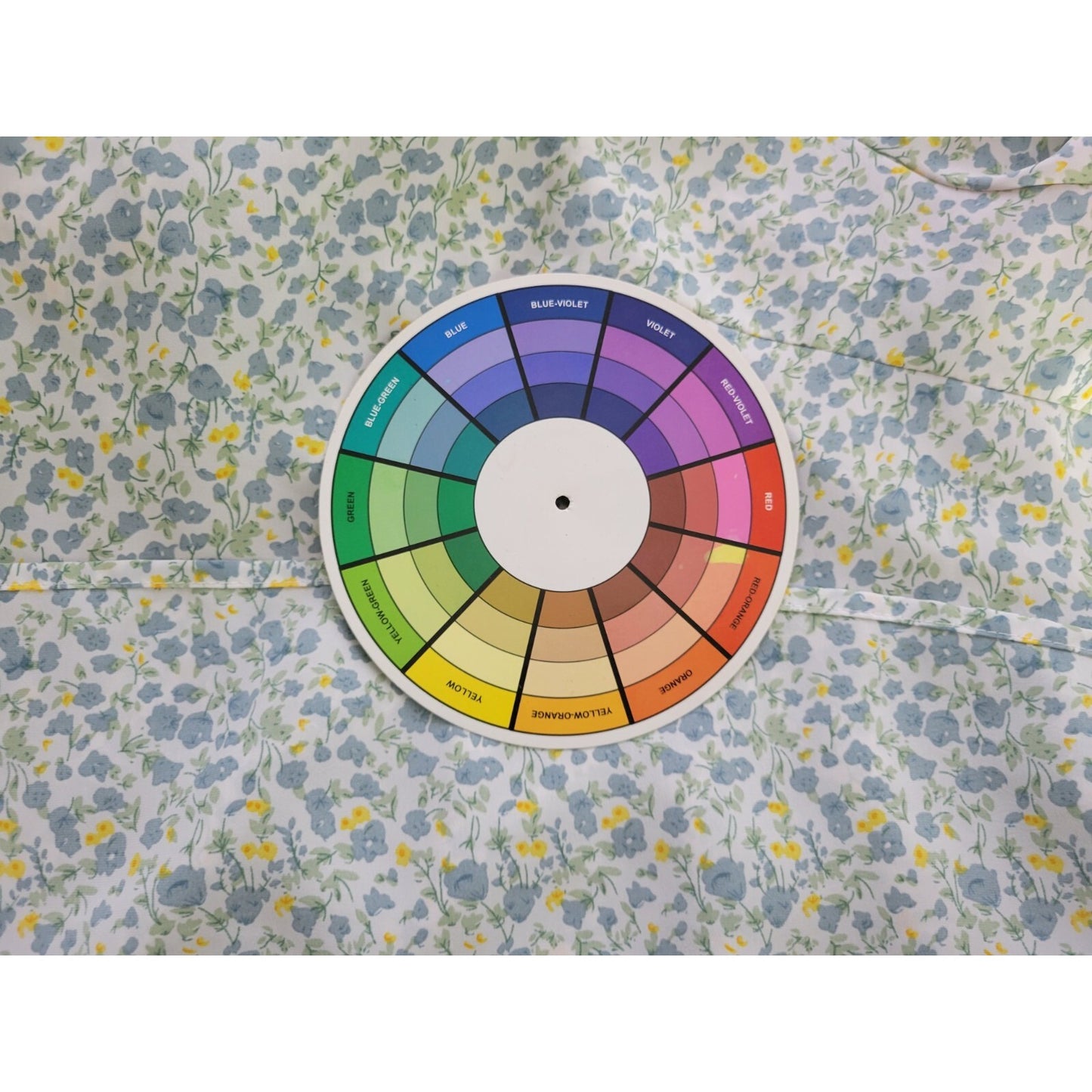 Agnes Orinda Womens Top 2X Plus 3/4 Sleeve Blue Floral Polyester Pullover Casual