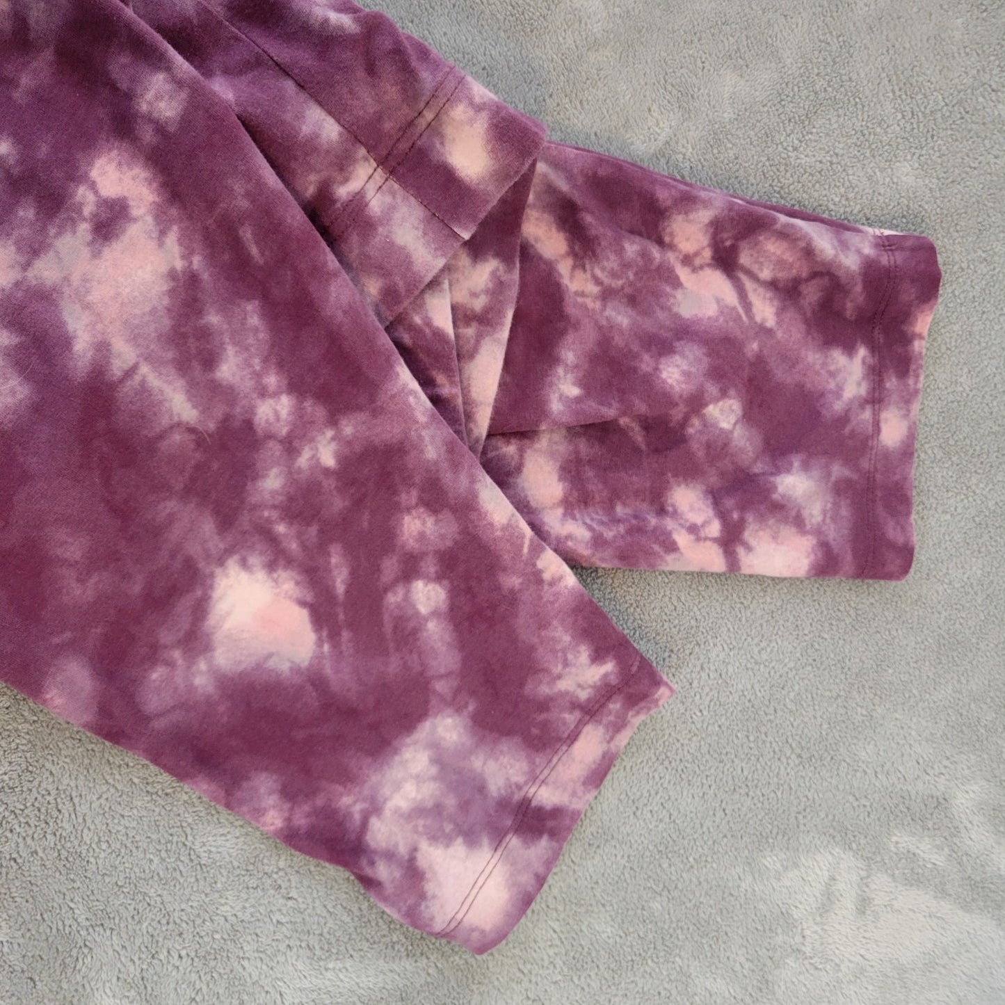Old Navy Womens Pants XXL Plus Leggings Pull On Purple Tie Dye Activewear Comfy