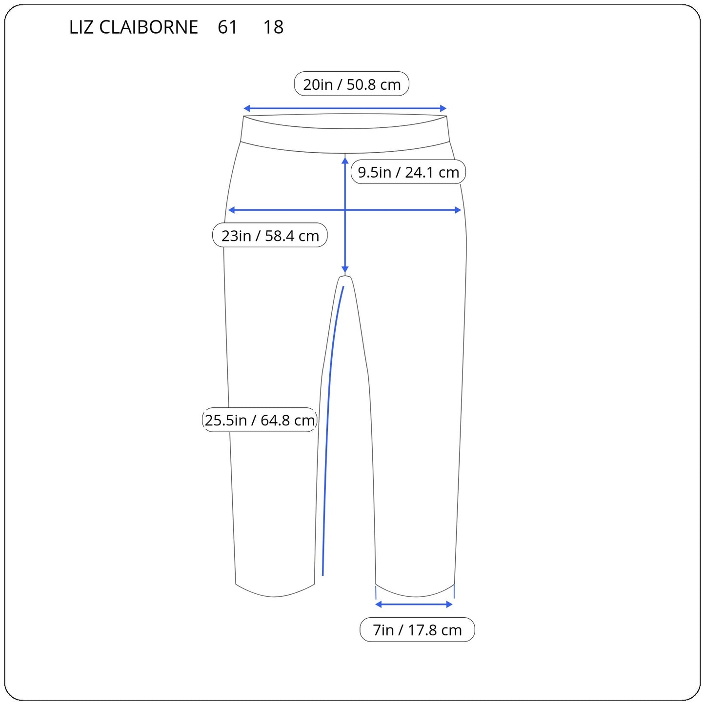 Liz Claiborne 18 Women's Capri Pants Tan Cotton Blend Straight Leg BRO21E