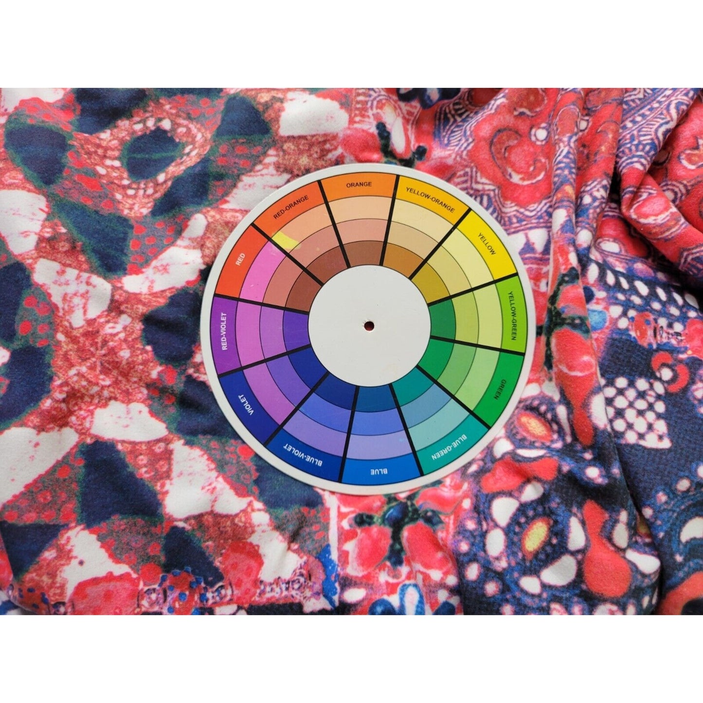 Caia Womens Top 1X Plus 3/4 Sleeve Pink Floral Poly Blend Casual Stretchy