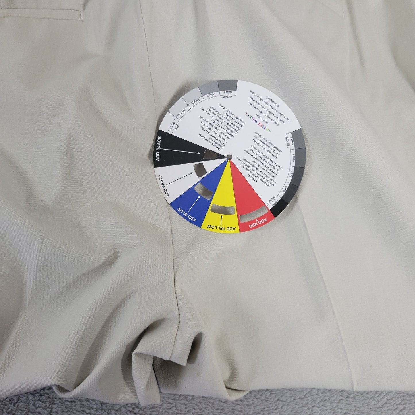 Talbots Womens Pants 20W Plus Heritage Straight Leg Buttery Off White Zip Office