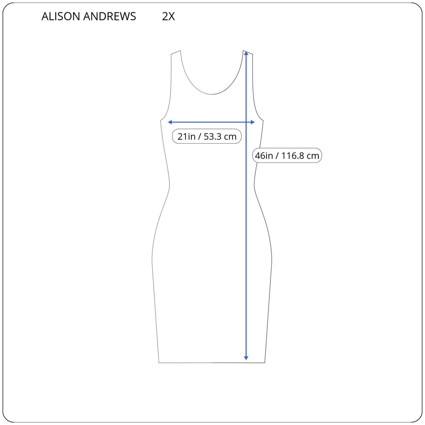 Alison Andrews Womens Dress 2X Plus Wrap Sleeveless Blue Floral Rayon Blend