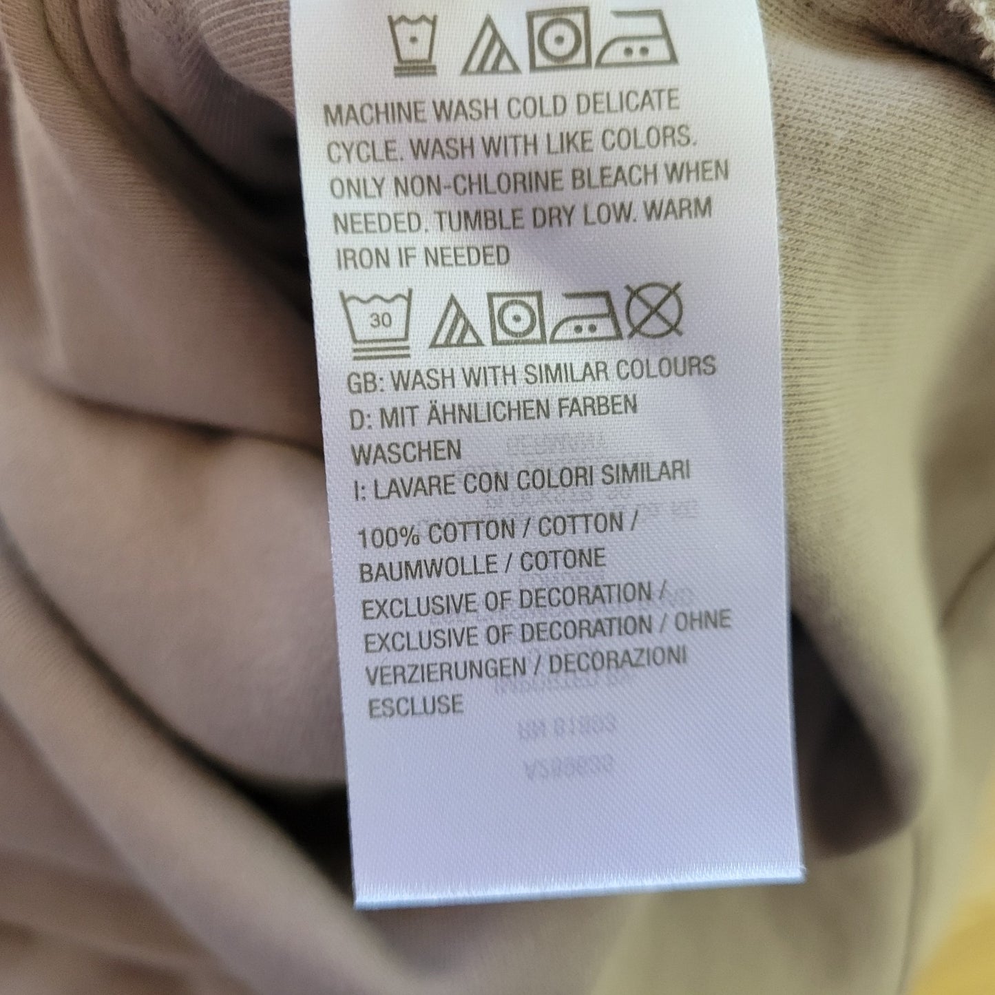 Isaac Mizrahi Live QVC Womens Top XL Tee Short Sleeve Tan Cotton Casual Comfy