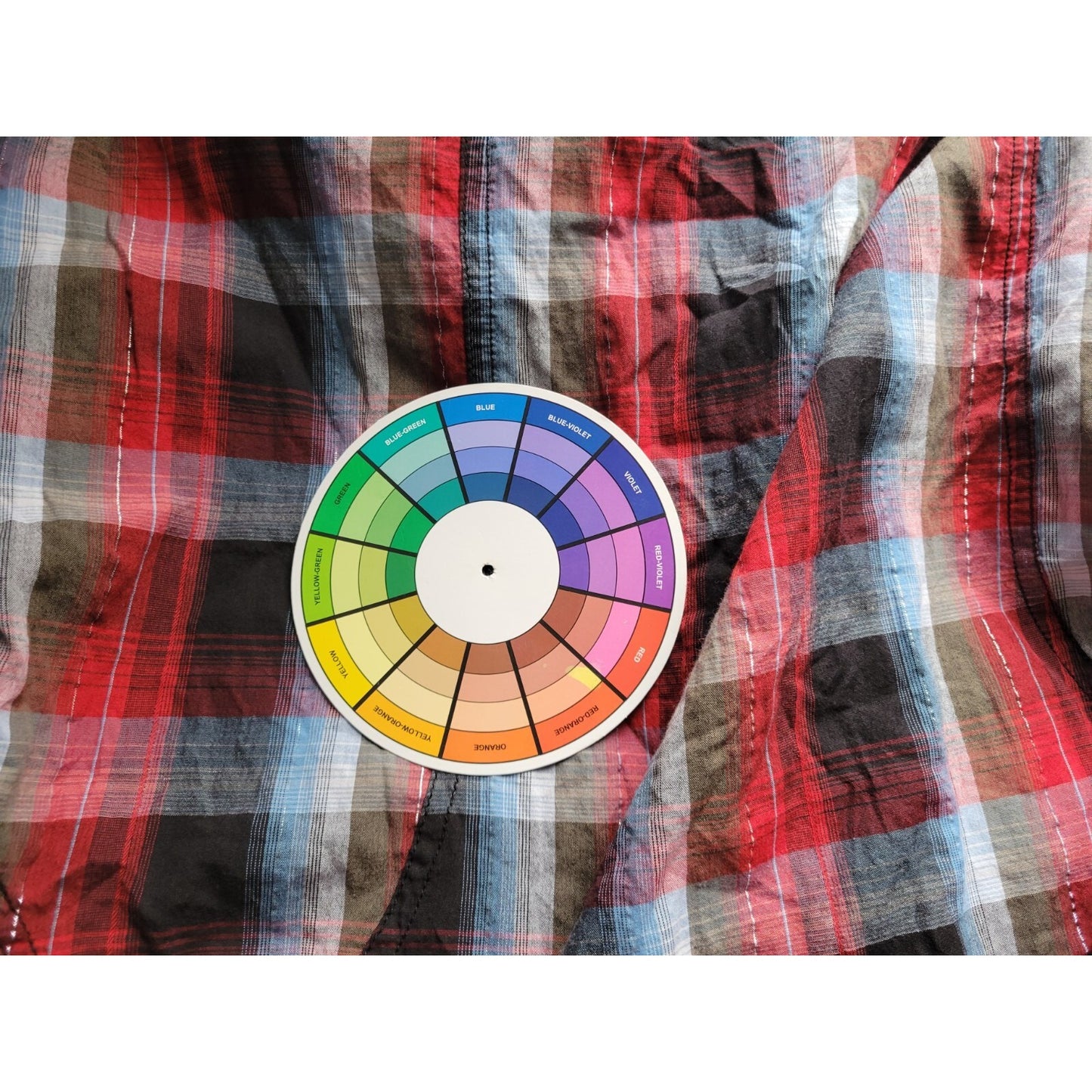 Cato Womens Shirt 26W 28W Plus Roll Tab Sleeve Collar Red Plaid  Button Metallic