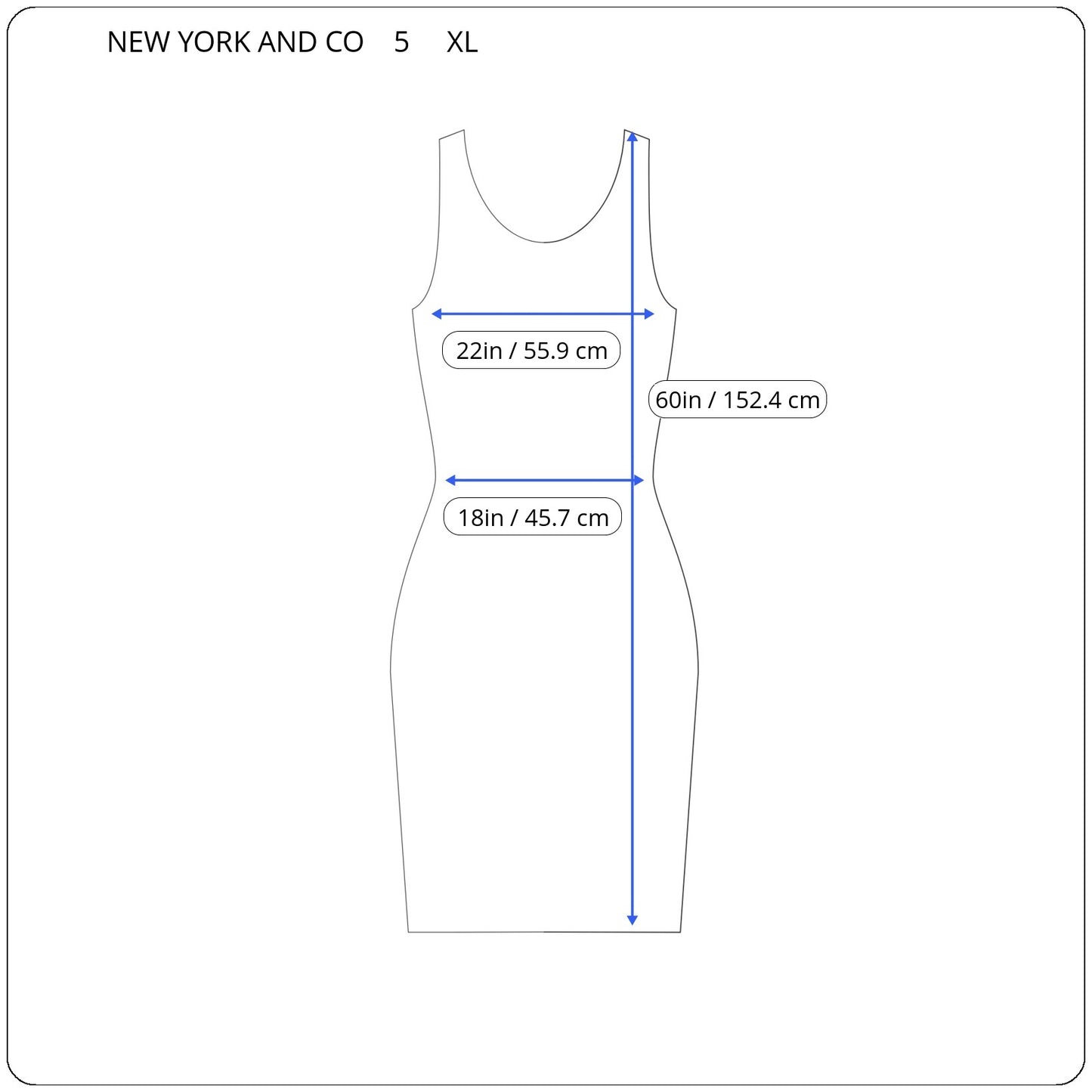 New York & Company Women XL Maxi Dress Red Tank Sleeveless Sheath Stretch RED35E