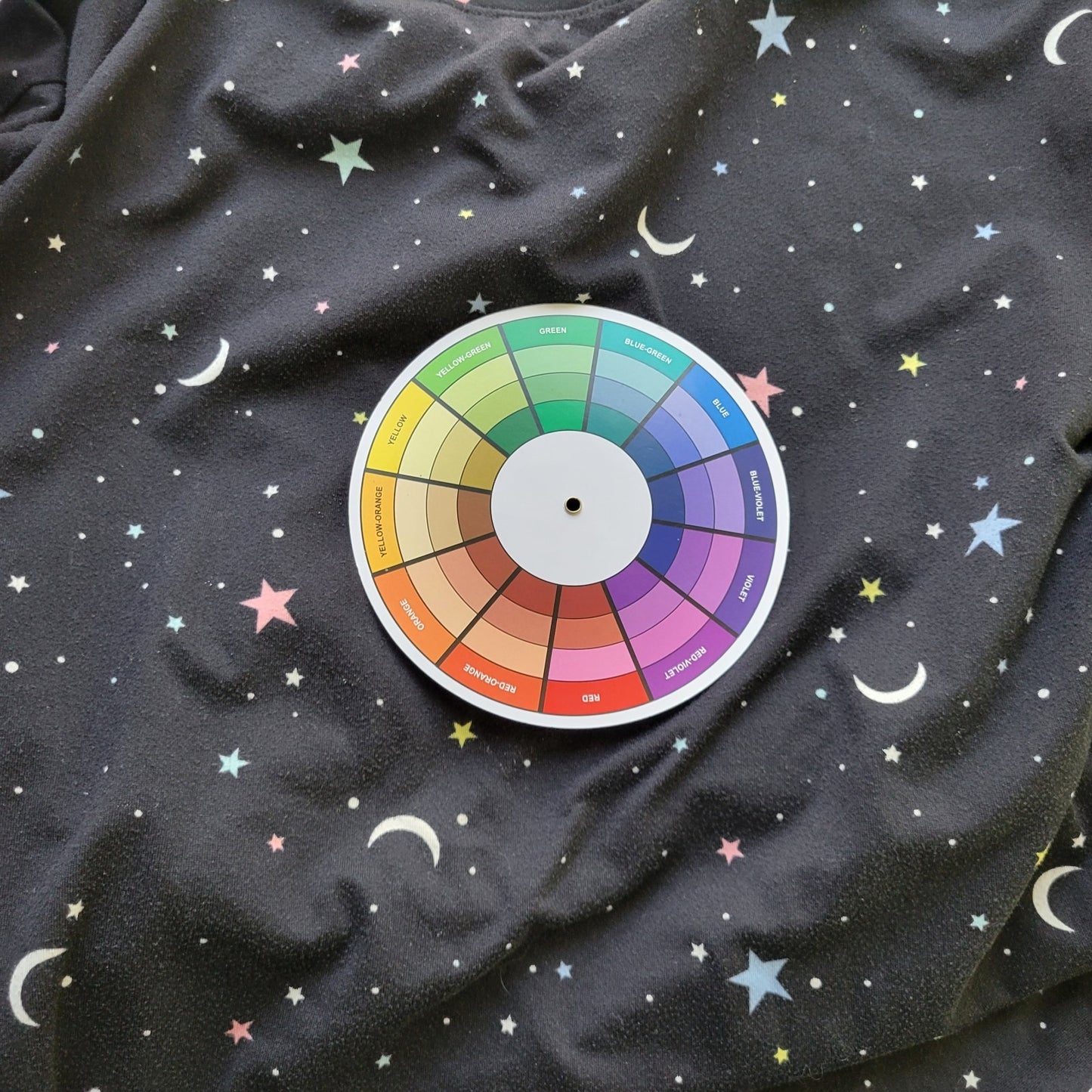 Joyspun Womens Pajama Top 2X 3X Gown Black Night Sky Pockets Loungewear Comfy