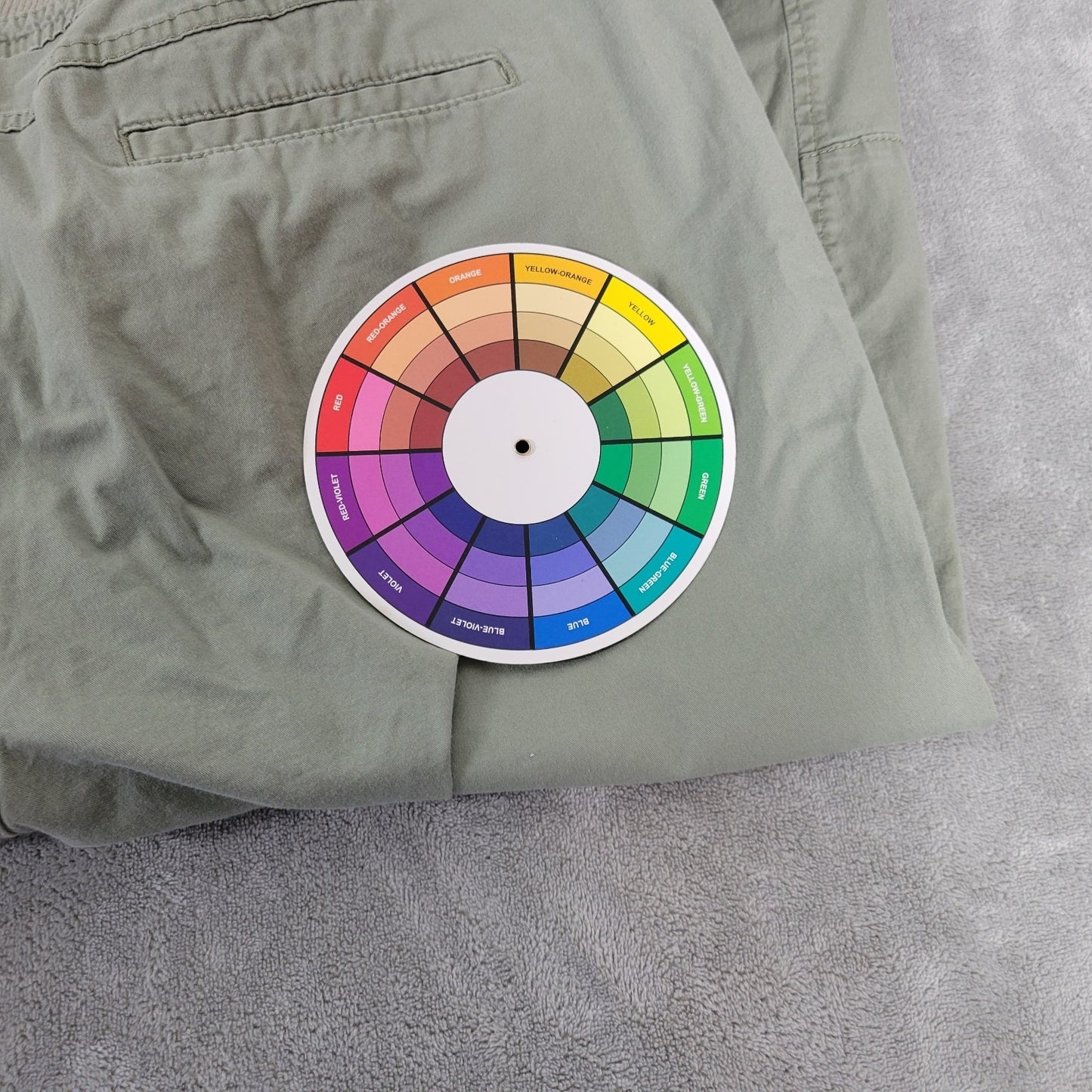 Croft Barrow Womens Pants 18 Plus Capri Green Lightweight Comfy Casual Zip Fly