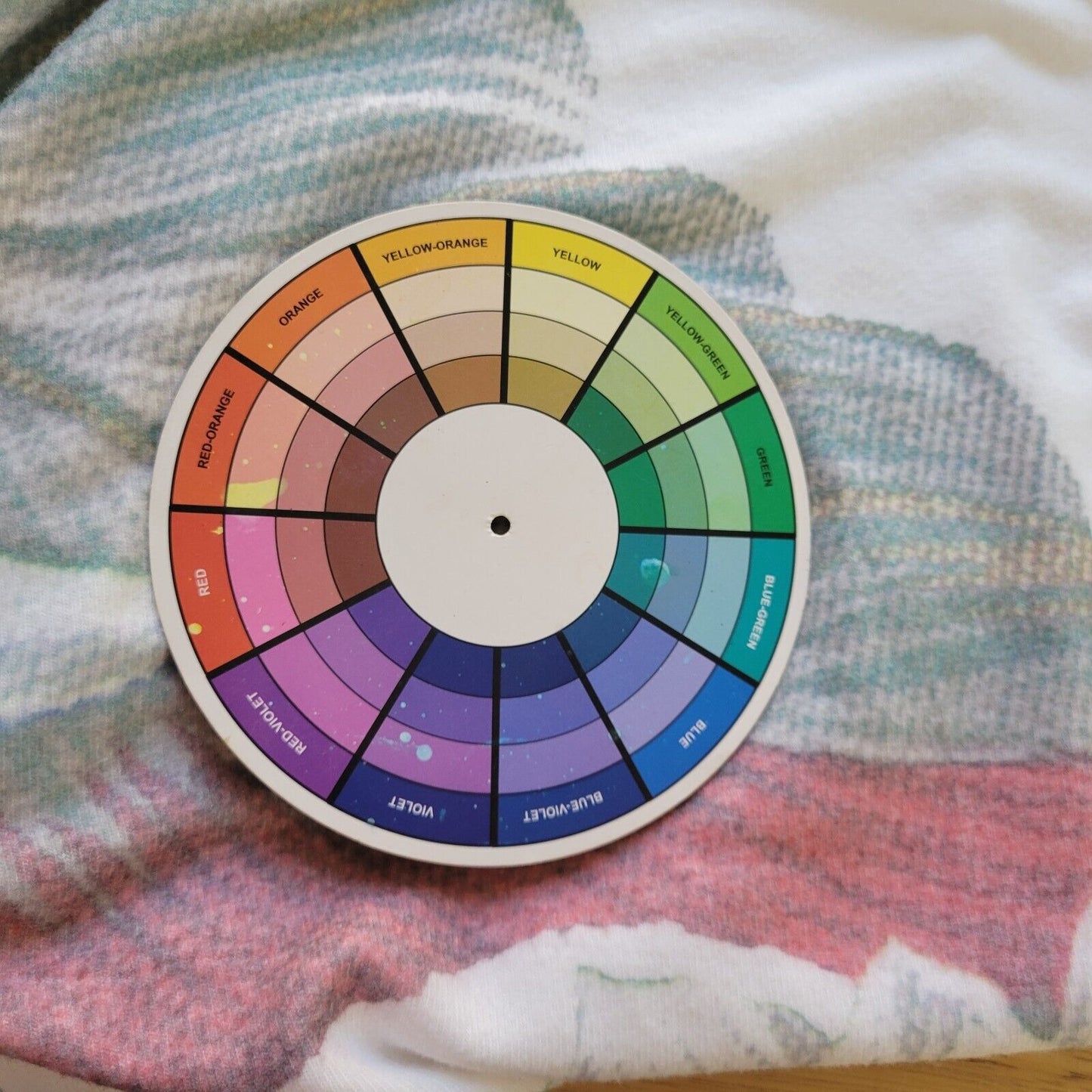 GO Couture Women Top Extra Large XL Oversized Long Sleeve Blue Green Floral Soft