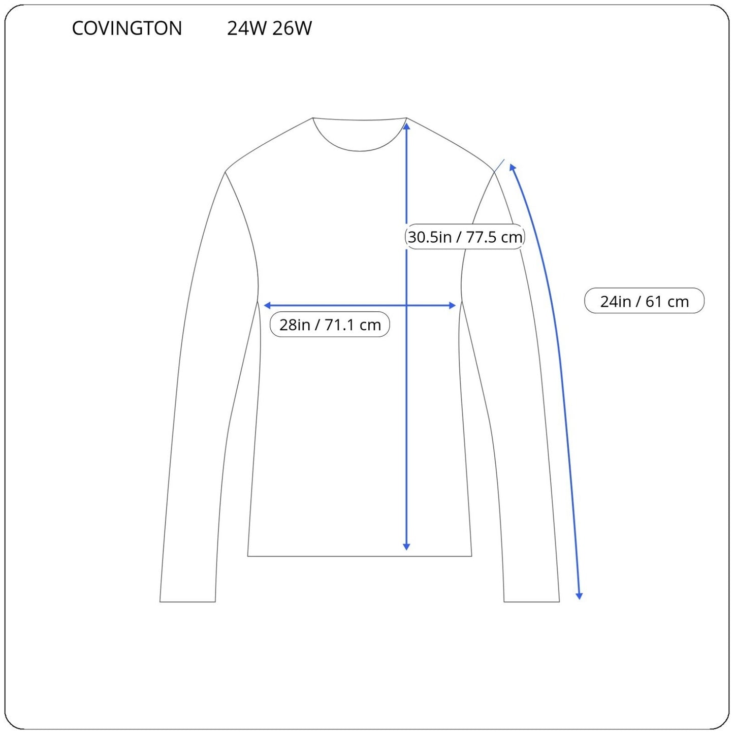 Covington Womens Sweatshirt 24W 26W Plus Pullover Long Sleeve Pink Cotton Blend