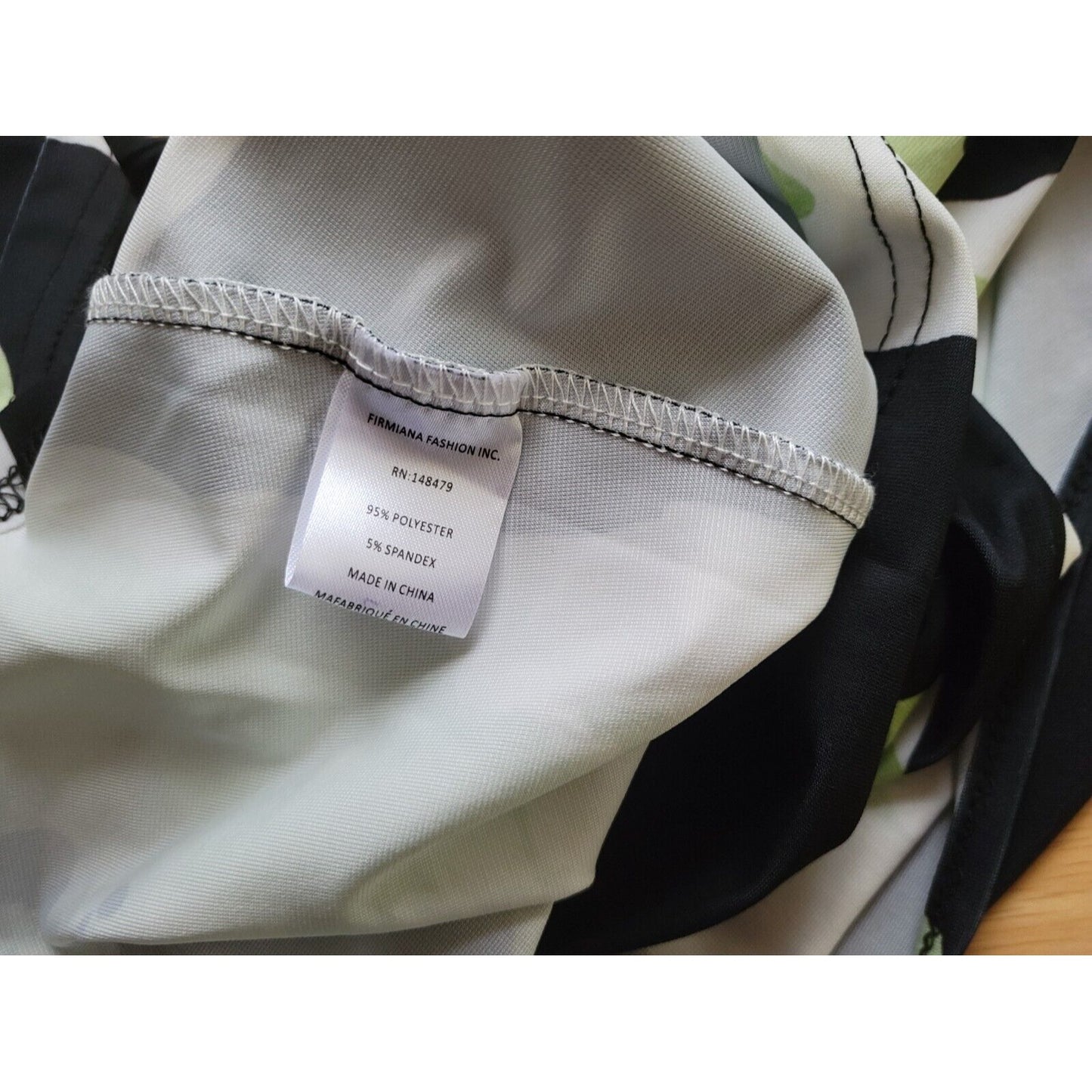 Lily Firmiana Womens Top 2XL Plus Sleeveless Green Abstract Tie Poly Blend