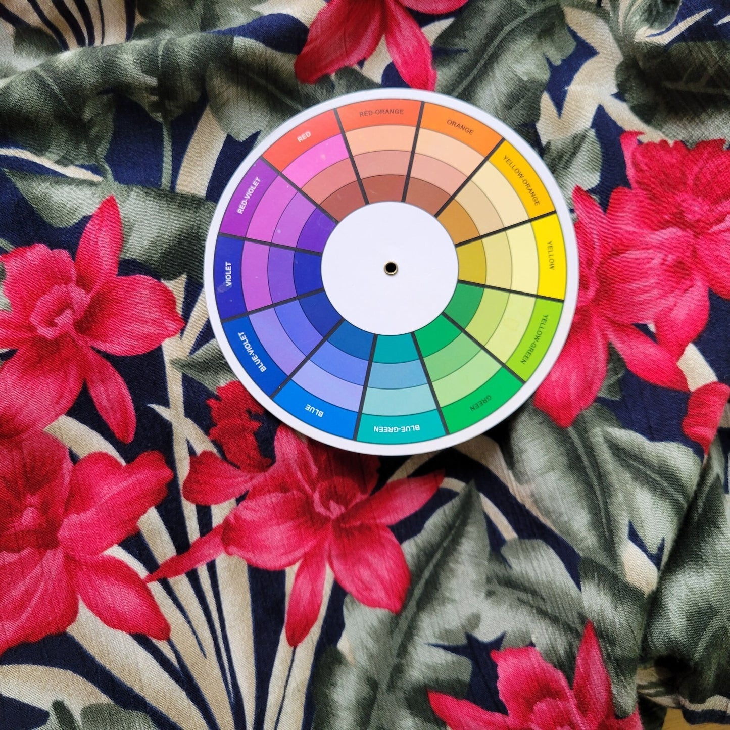 Dress Barn Womens Top 22 24 Plus Short Sleeve Button Up Red Green Floral Rayon