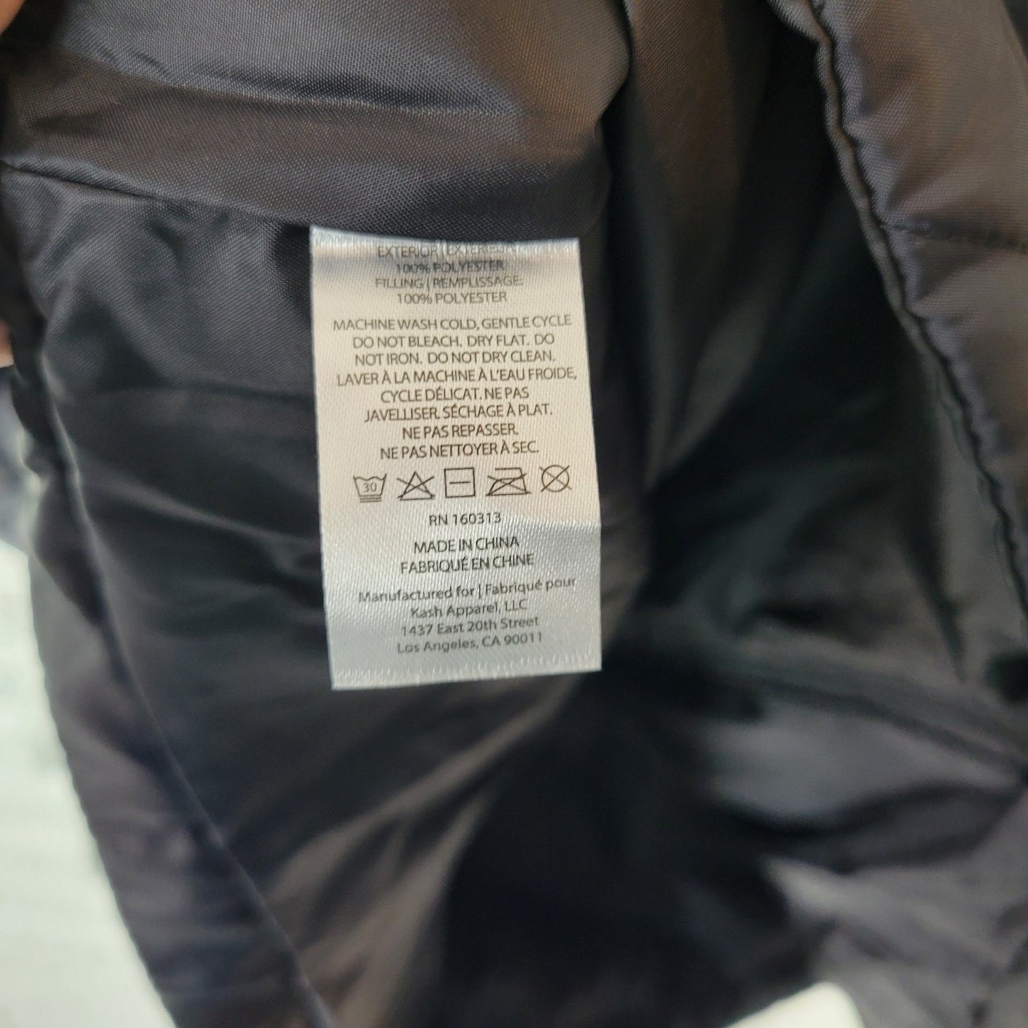 Socialite Womens Top Plus 1X 2X Plus Vest Puffer Black Full Zip Pockets Outdoor