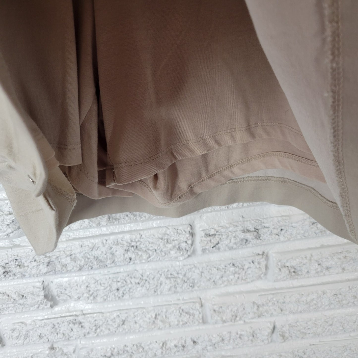 Croft Barrow Women Skort 20 Plus Shorts Skirt Beige Pull On Casual Elastic Waist