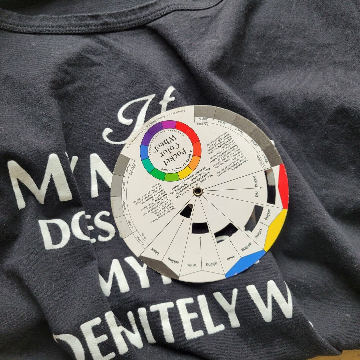 Shein Curve Women Top 3XL Plus Tee If My Mouth Doesn't Say It Black Comfy Cotton