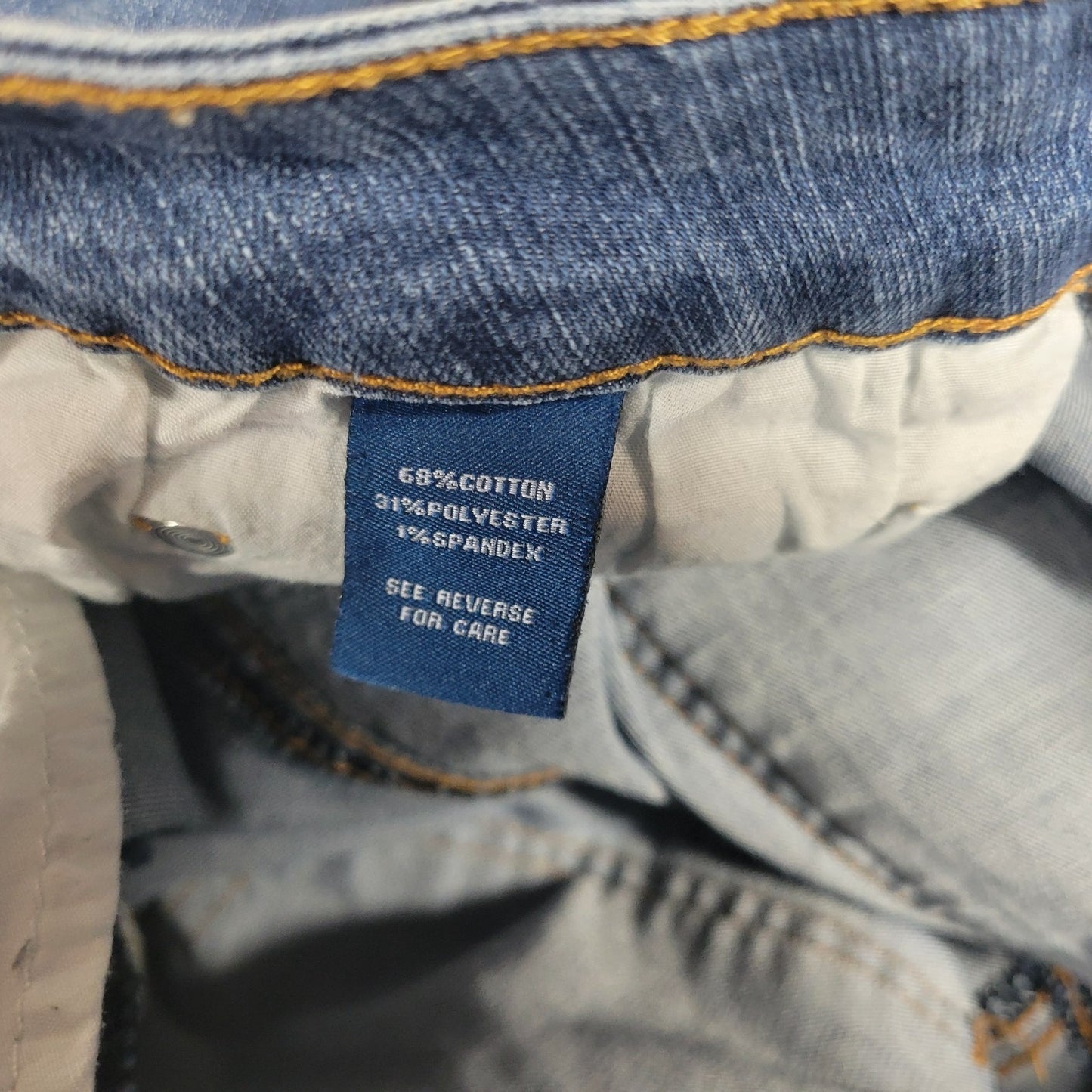 IT Womens Jeans 22 Plus Claire Curvy Skinny Ankle Distressed Medium Blue Denim