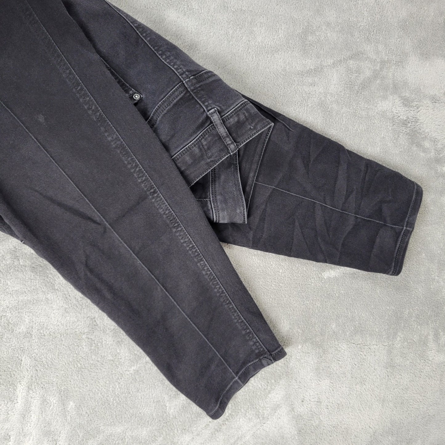 Cato Est 1946 Womens Jeans 16W Plus Classic Skinny Black Denim Zip Fly Comfy