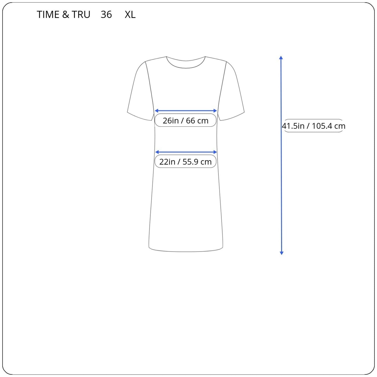 Time Tru Womens Dress XL 16 18 Cap Sleeve Blue Pink Stripe Pockets Drawstring