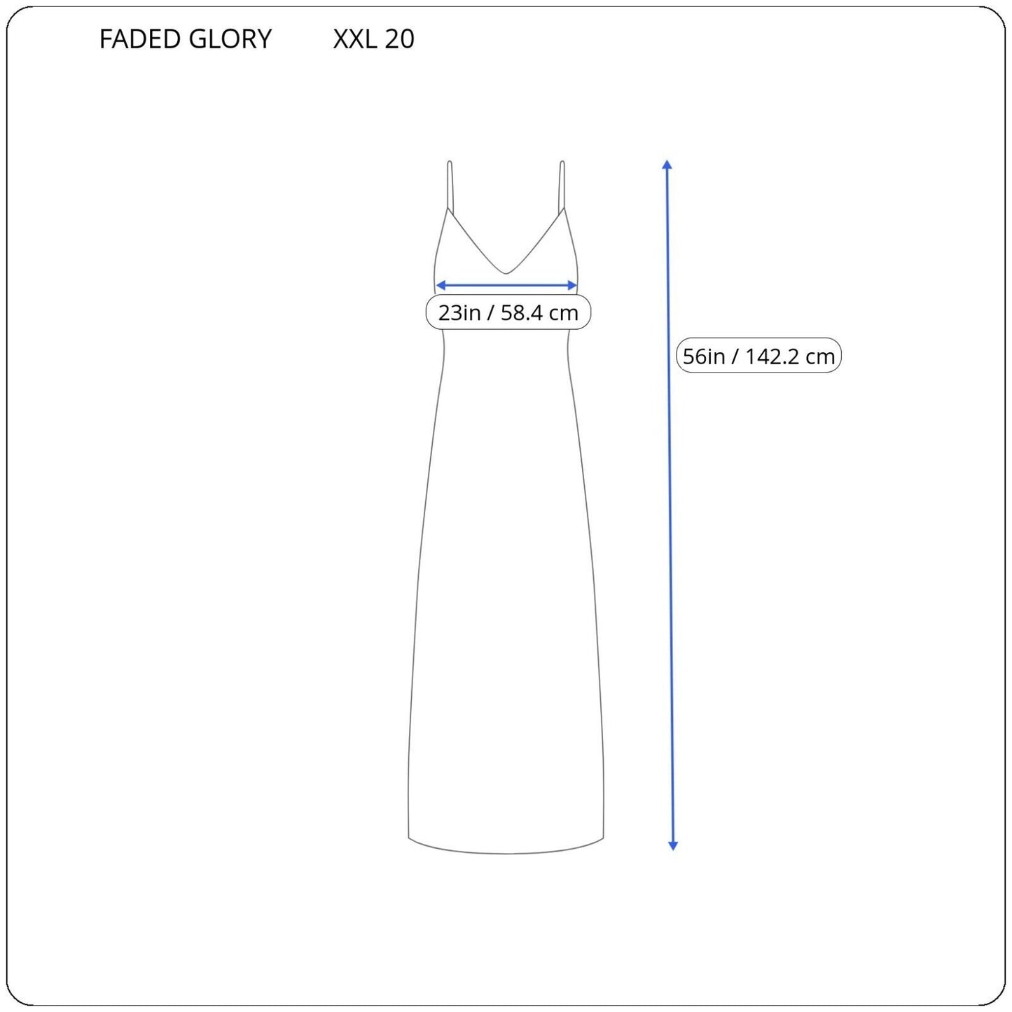 Faded Glory Womens Dress XXL 20 Slip Sheath Midi Lined Purple Zig Zag Spaghetti