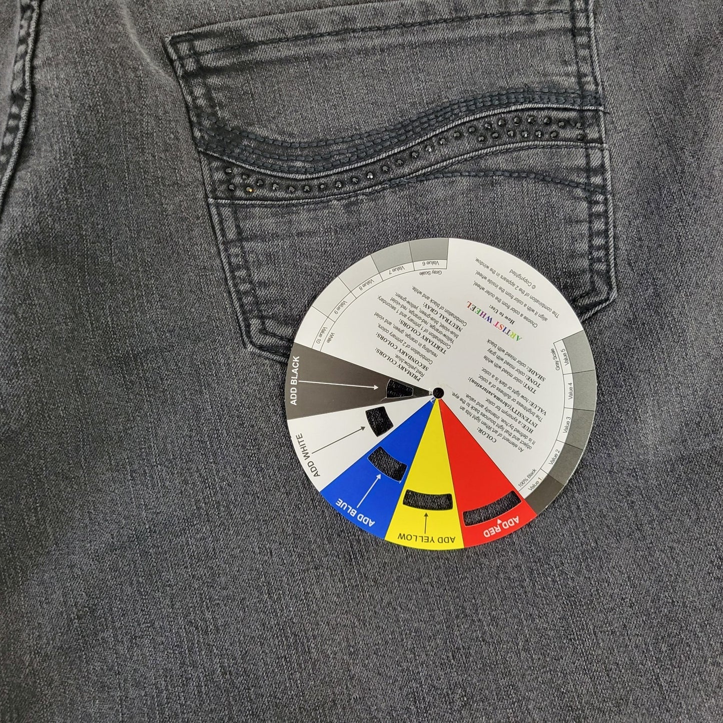 Riders By Lee Womens Jeans 16W Plus Boot Cut Muted Black Denim Zip Fly Pockets